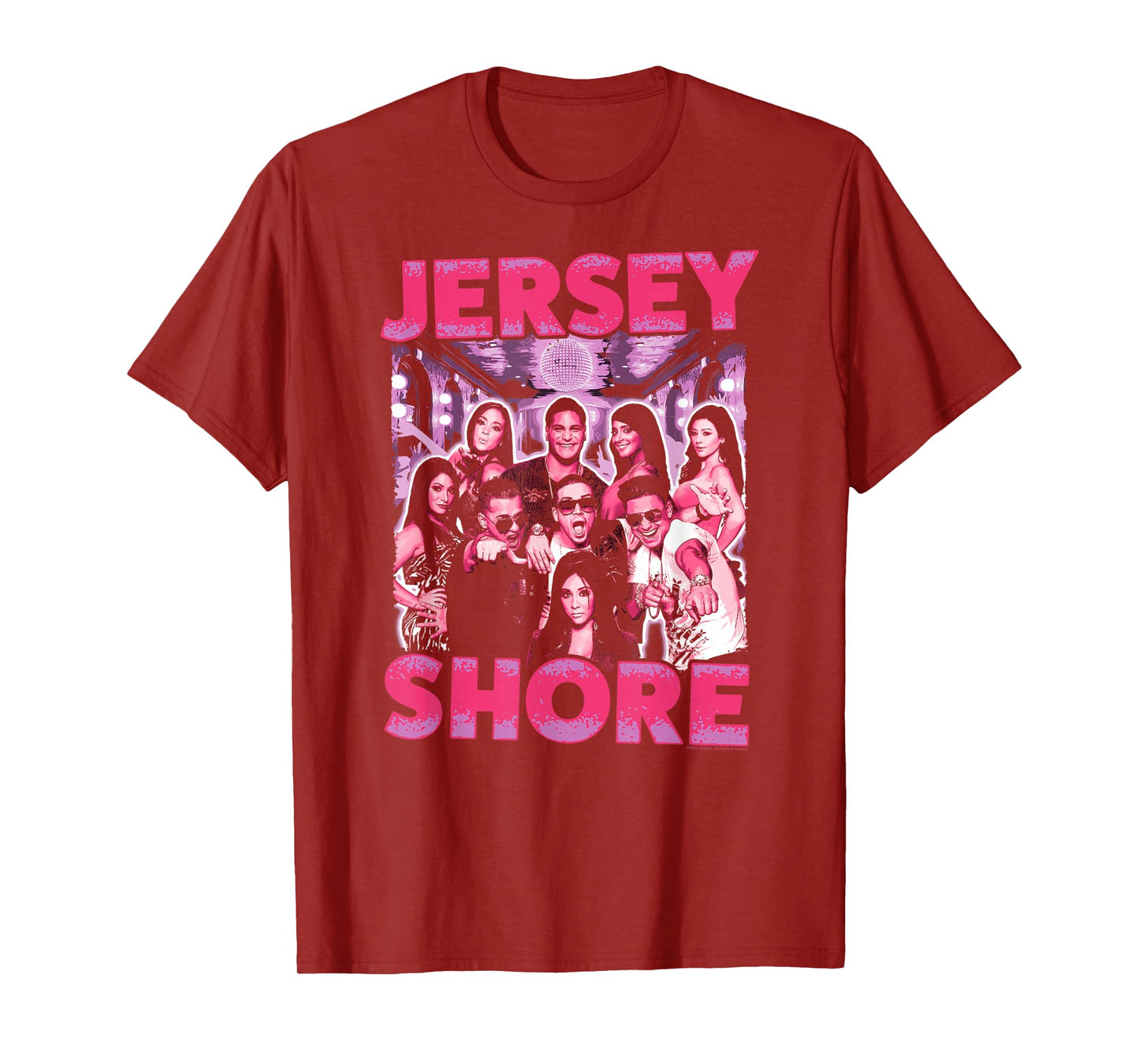 Jersey Shore Cast Hits the Club Reality TV Show T-Shirt