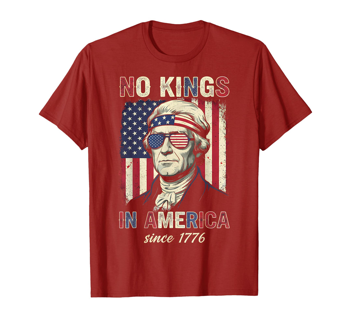 No Kings in America Since 1776 T-Shirt