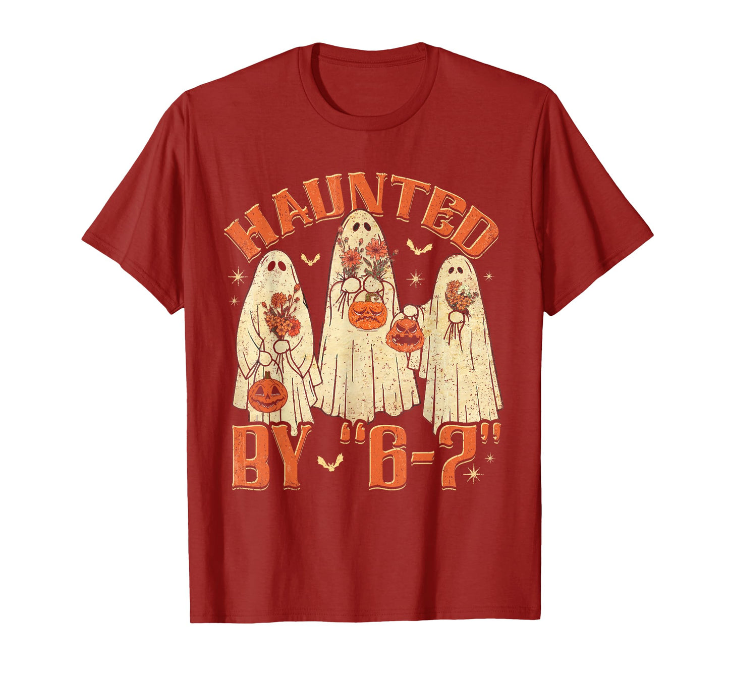 67 Meme Halloween Haunted by 6 7 Six Seven Gen Alpha Z T-Shirt