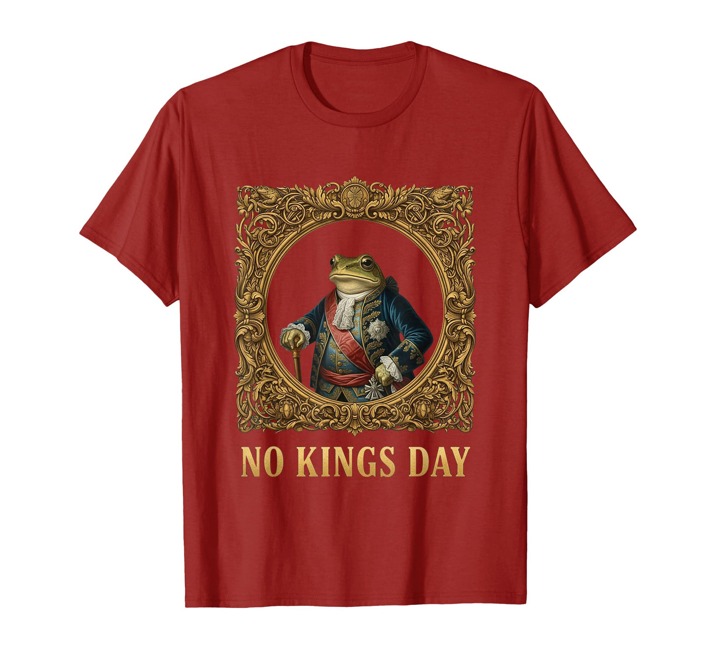 No Kings Day Portland Shirt Frog Protest T-Shirt