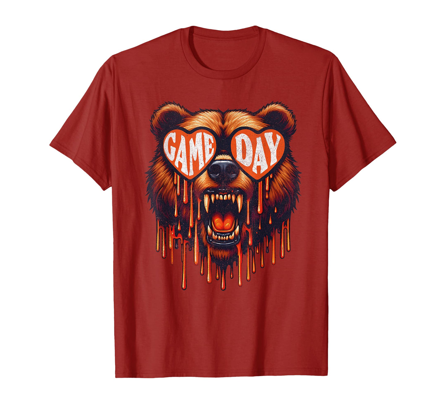 Bears Lovers Game Day Retro Bear Men Women Kids T-Shirt