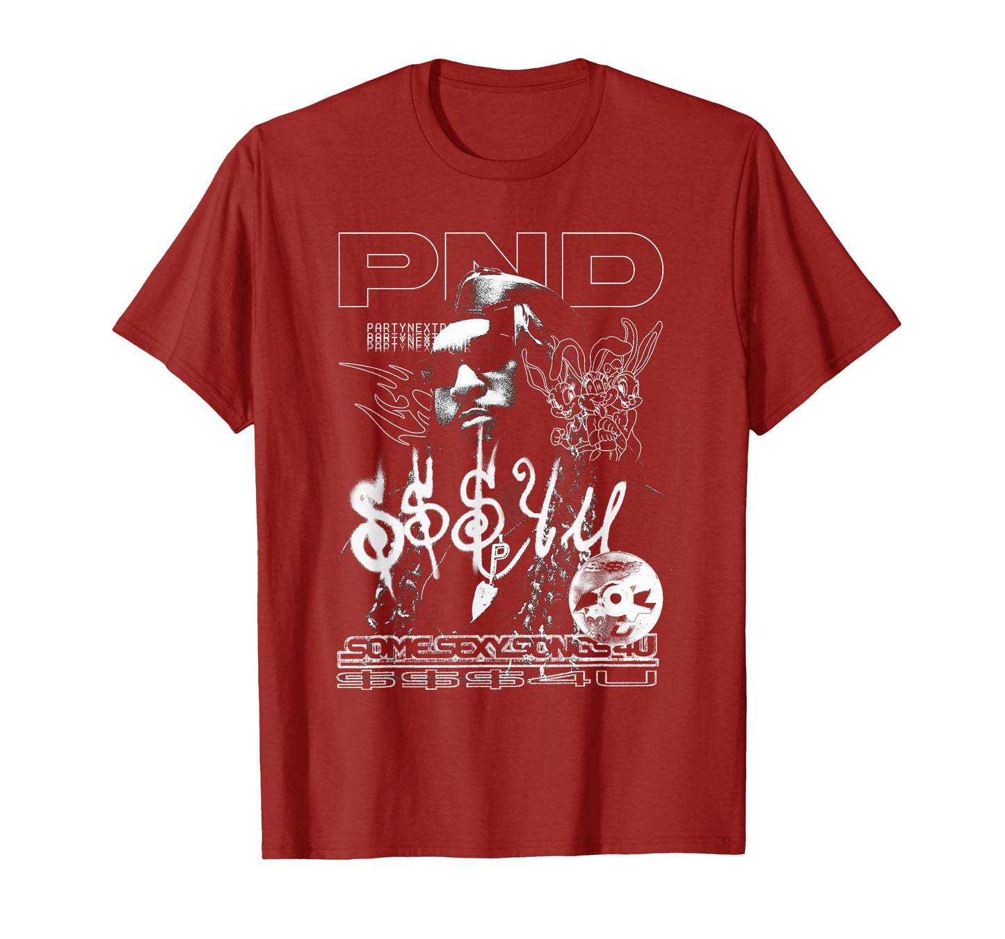 PARTYNEXTDOOR Outline Graphic T-Shirt