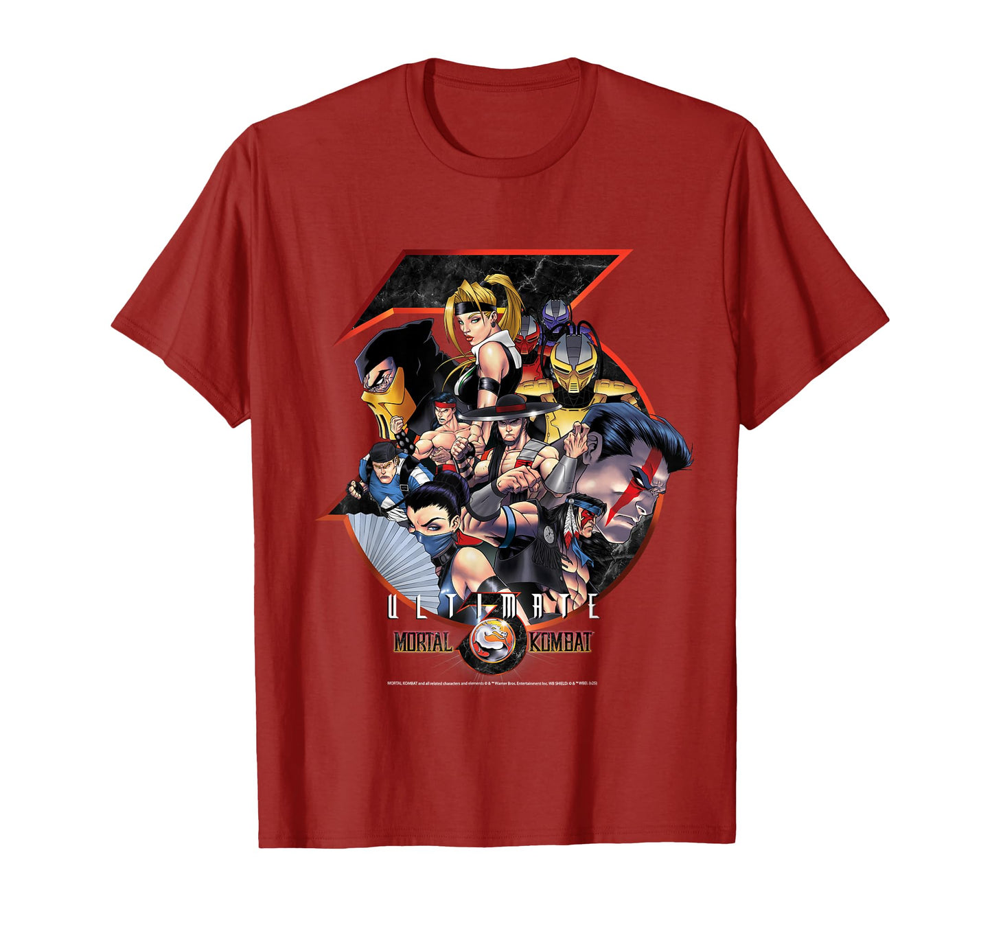 Ultimate Mortal Combat Merch Characters T-Shirt