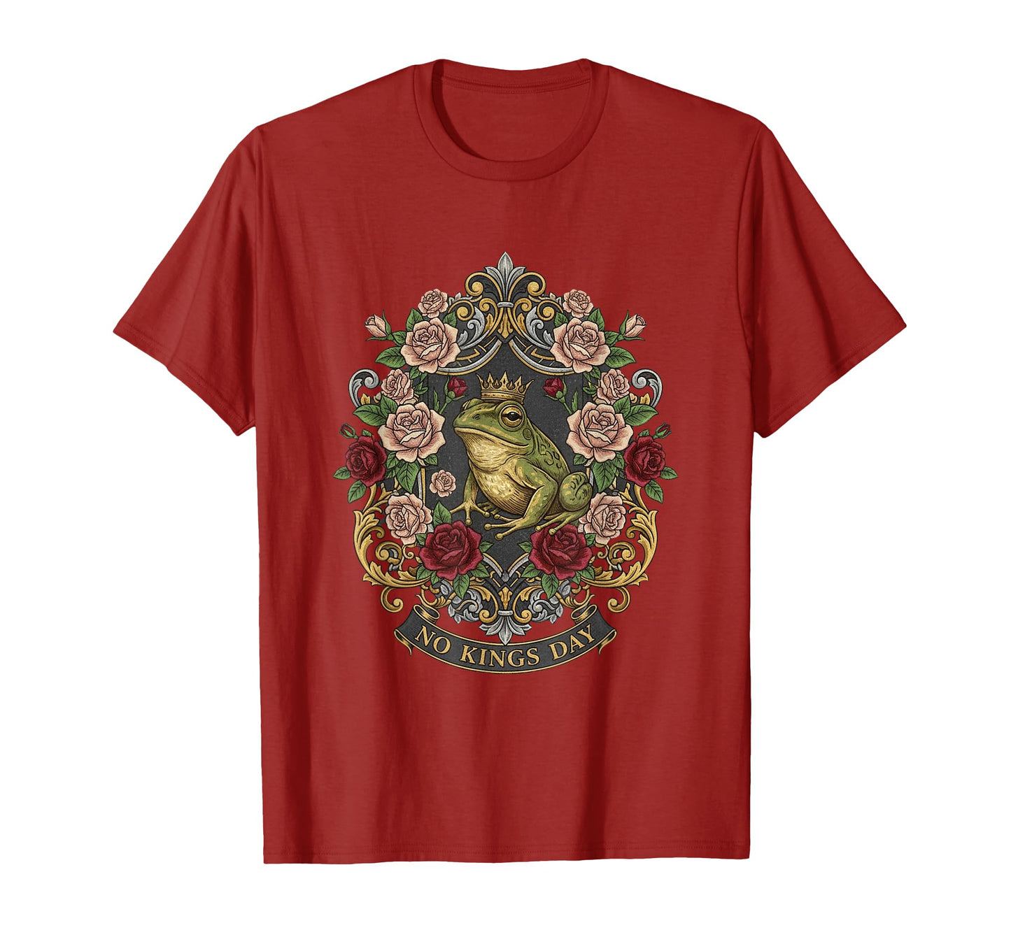 No Kings Day Portland Shirt Frog Protest T-Shirt