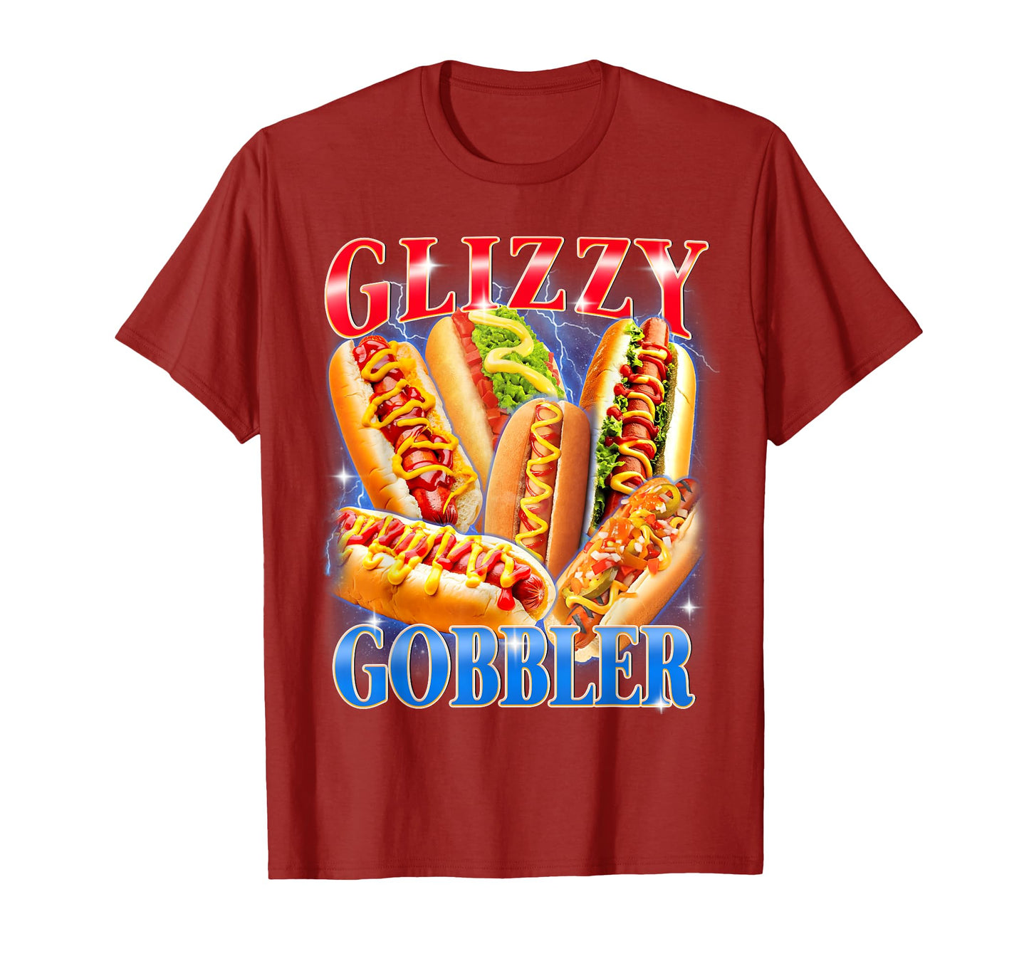Funny Glizzy Gobbler Meme Hilarious Hot Dog Glizzy Lovers T-Shirt