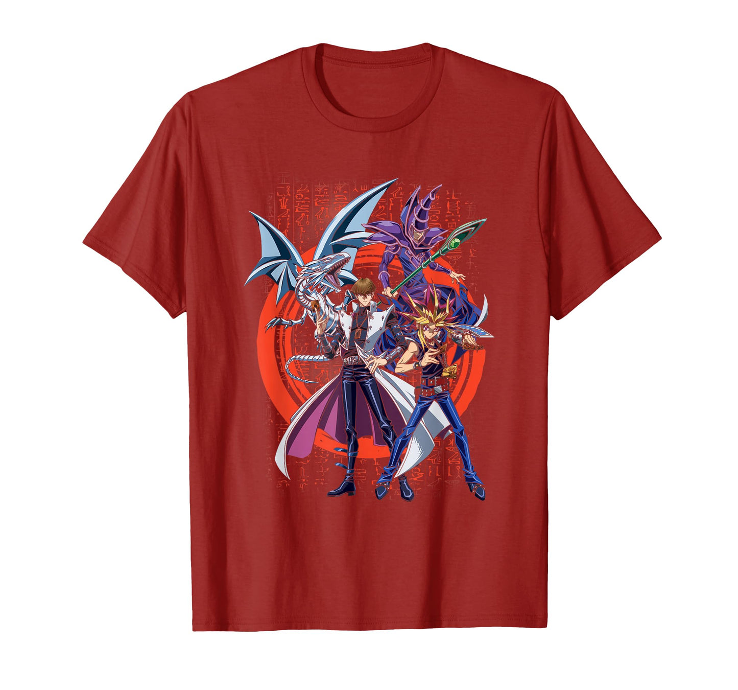 Yu-Gi-Oh! Duel Monsters Show Logo Front and Back Anime T-Shirt