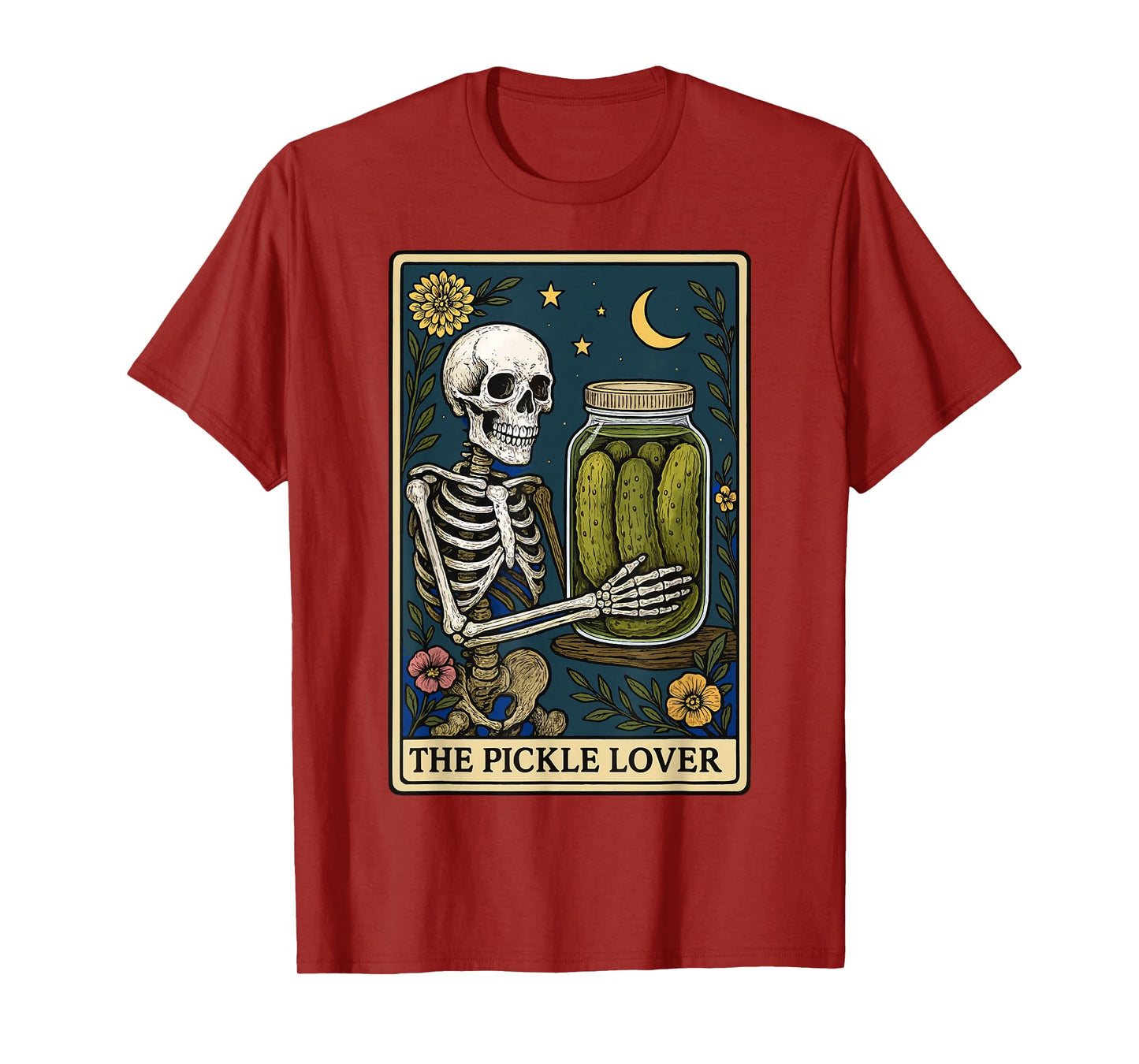 The Pickle Lover Tarot Card T-Shirt