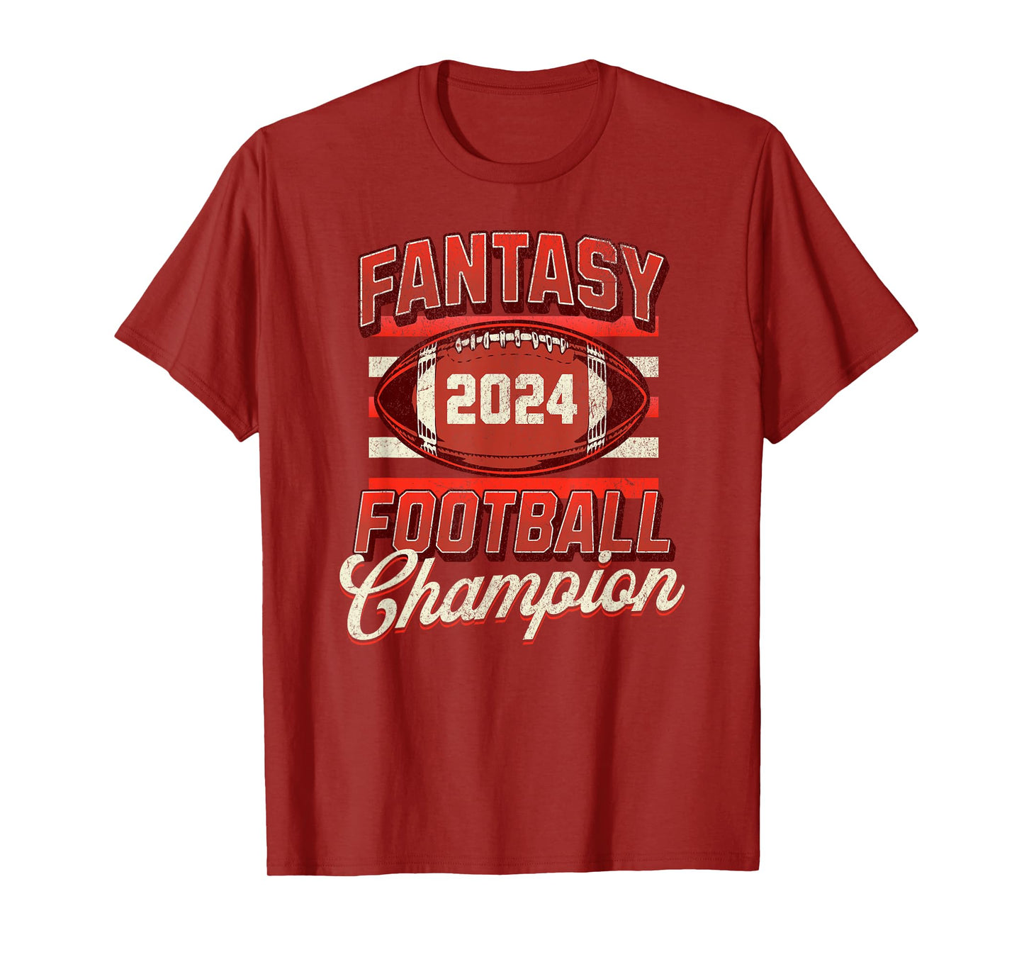 Fantasy League Champ 2024 Winner Fantasy Football Champion T-Shirt