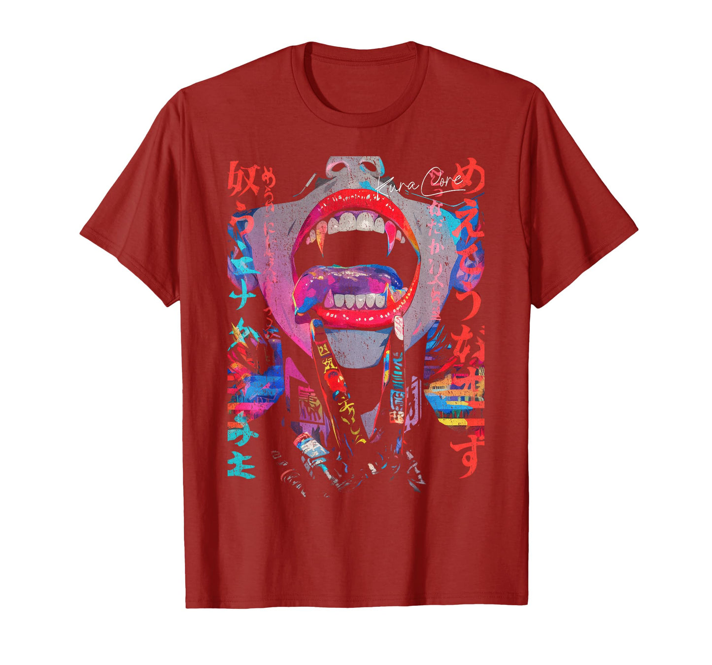 Japanese Streetwear Cyberpunk Y2K Retro Techwear Manga Anime T-Shirt