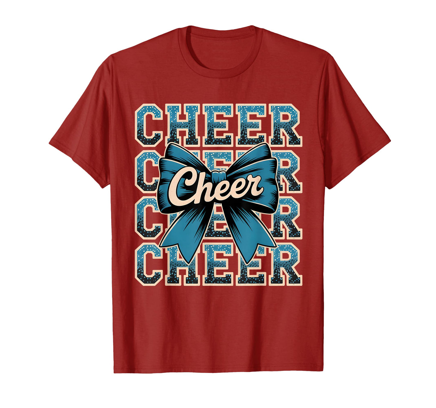 Cute Cheer Youth Girls Funny Cheerleader Cheerleading Team T-Shirt