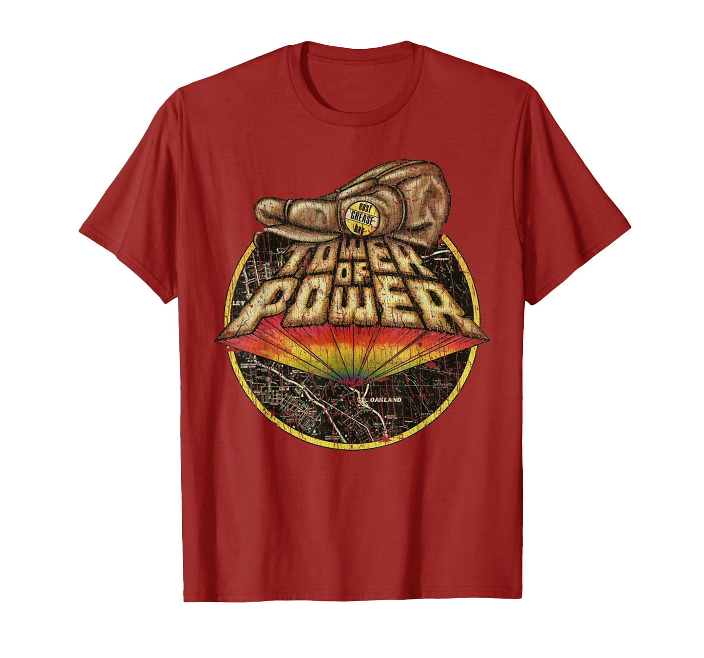 Vintage Funny Quote East Bay Grease Retro T-Shirt