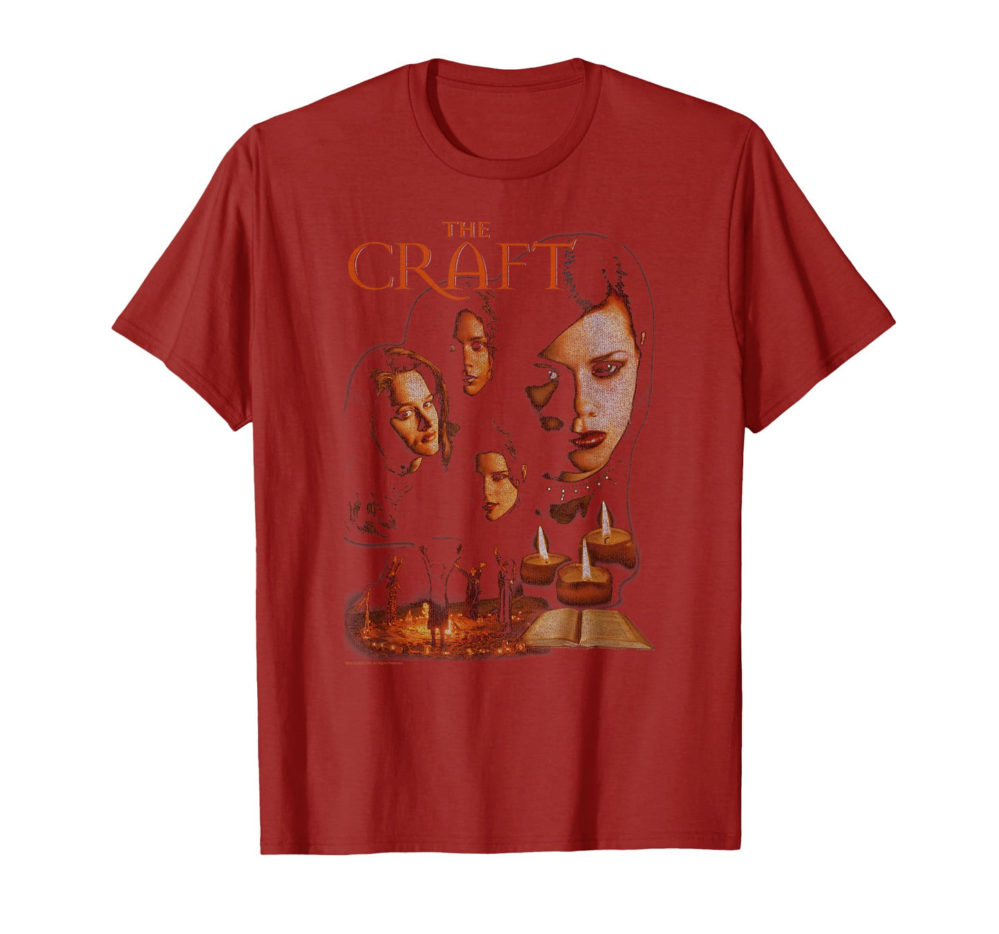 The Craft Distressed Sepia Poster Retro 90's Movie T-Shirt