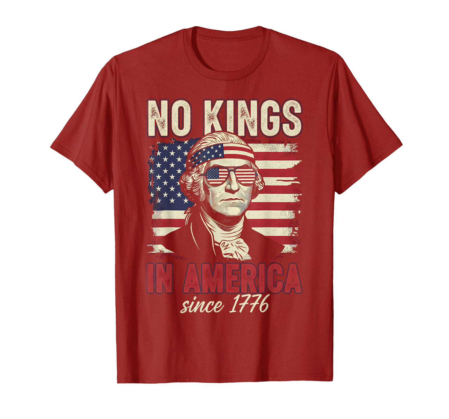 No Kings in America Since 1776 T-Shirt