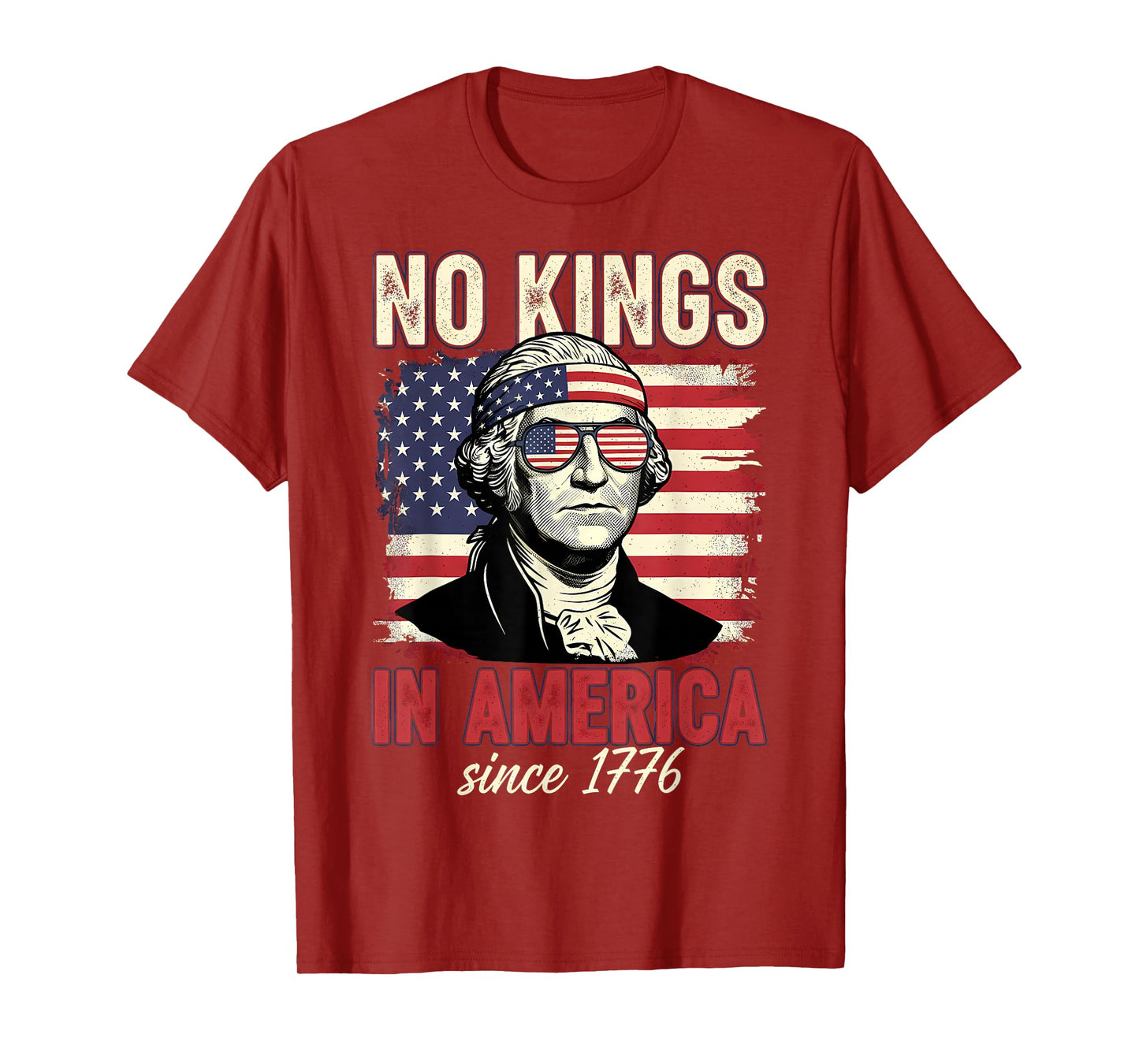 No Kings in America Since 1776 T-Shirt