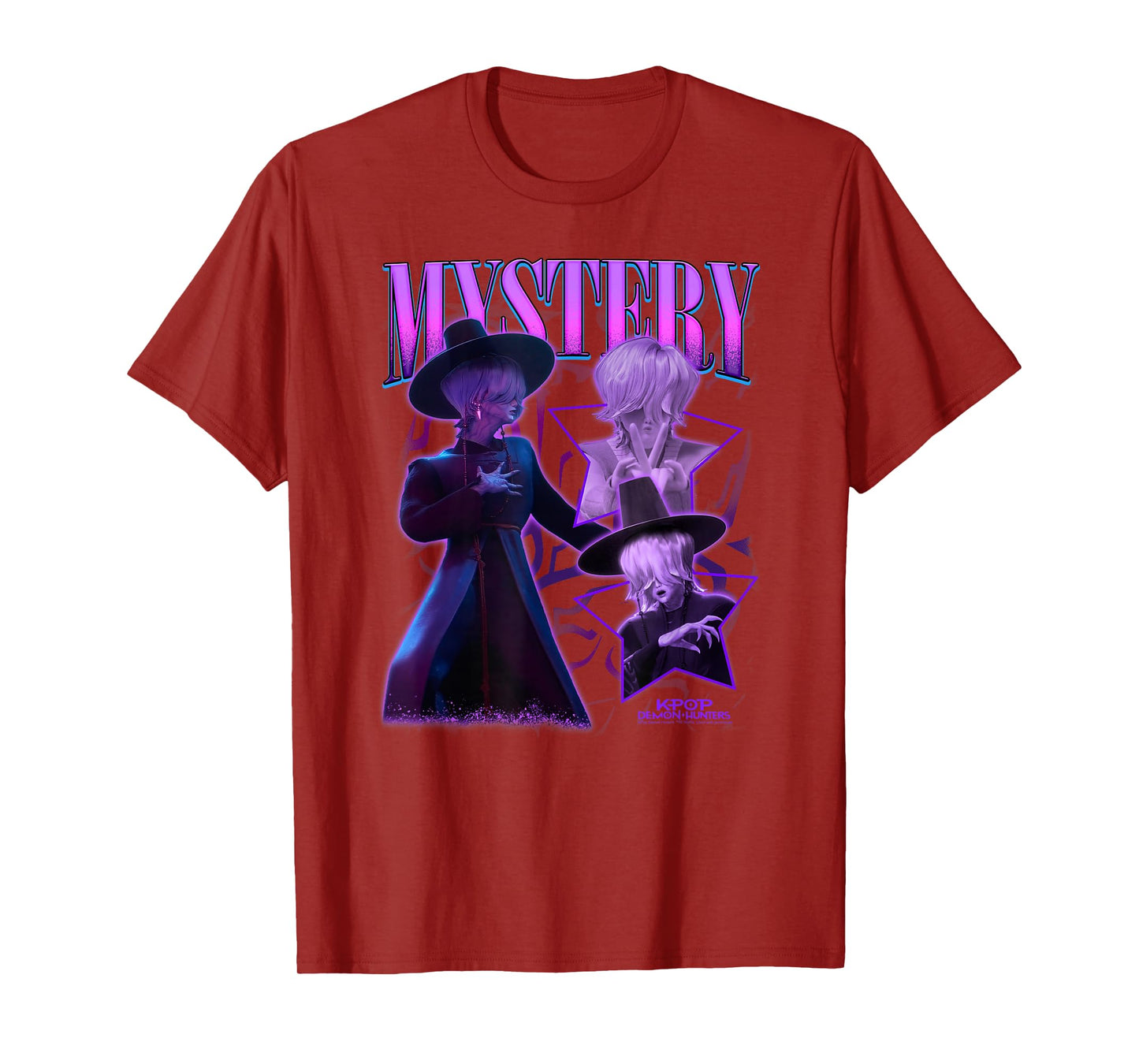 Kpop Demon Hunters Halloween Mystery Showcase Y2K Poster T-Shirt