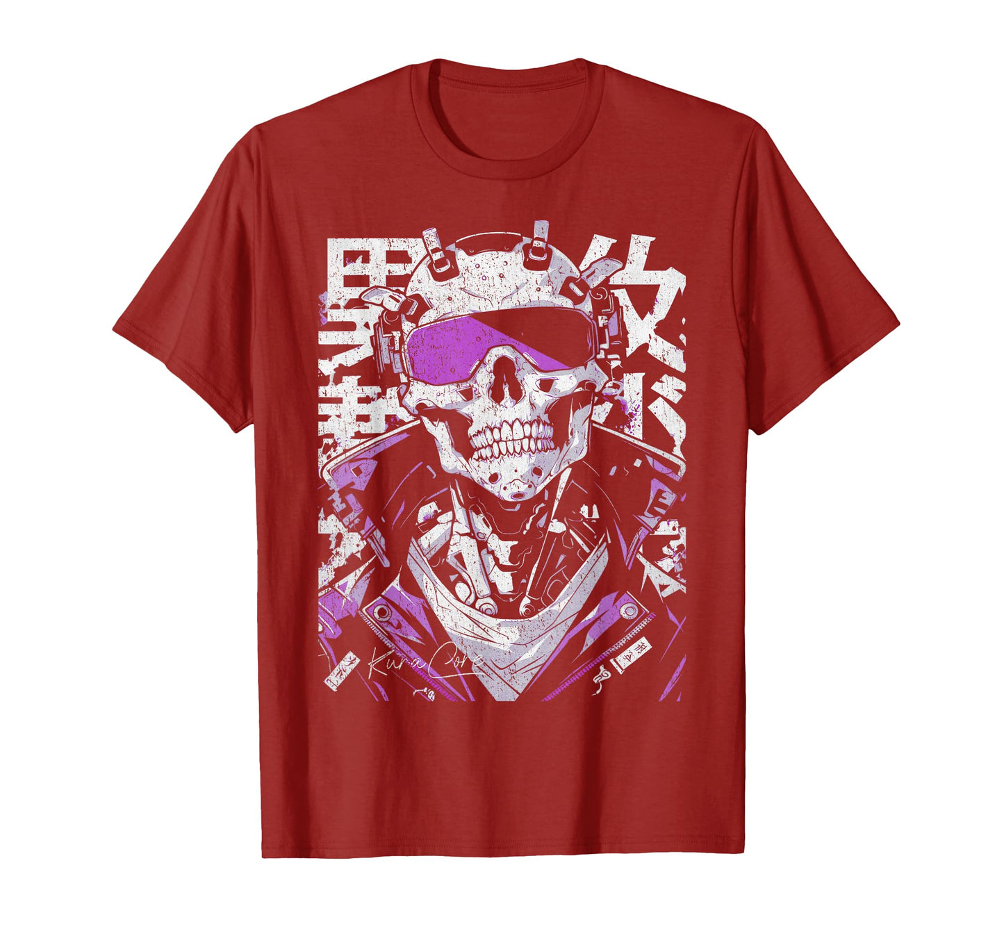 Japanese Streetwear Cyberpunk Y2K Retro Techwear Manga Anime T-Shirt