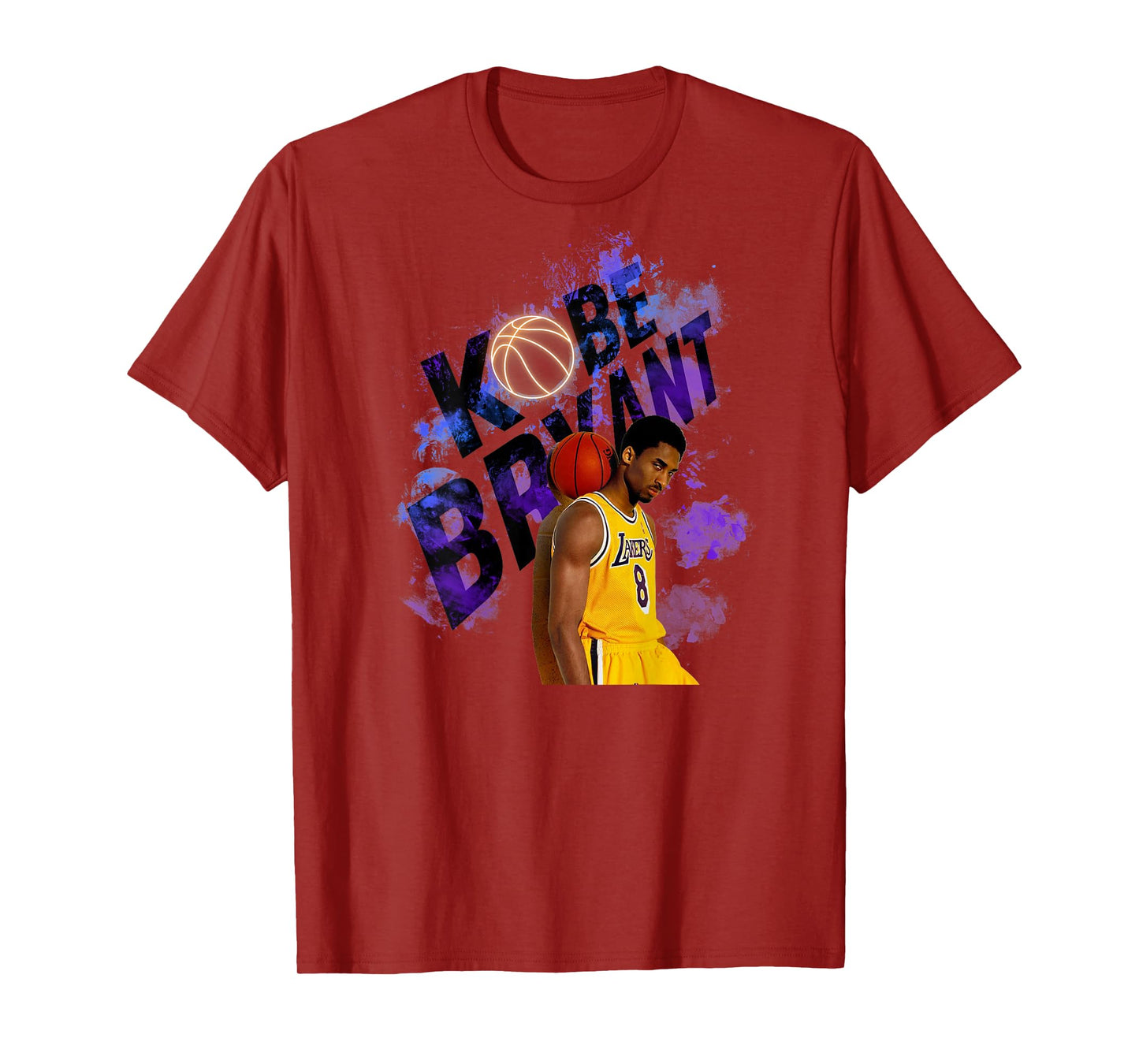 Kobe Bryant_003_Back Printed T-Shirt