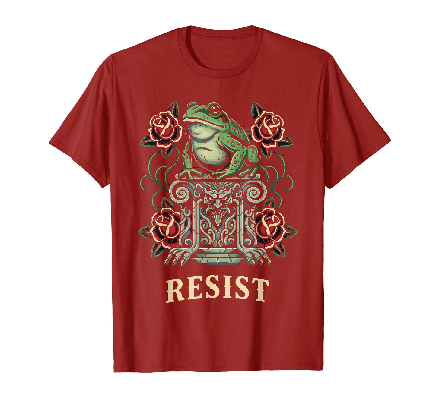 Portland Resist Frog Protest No Kings Day T-Shirt