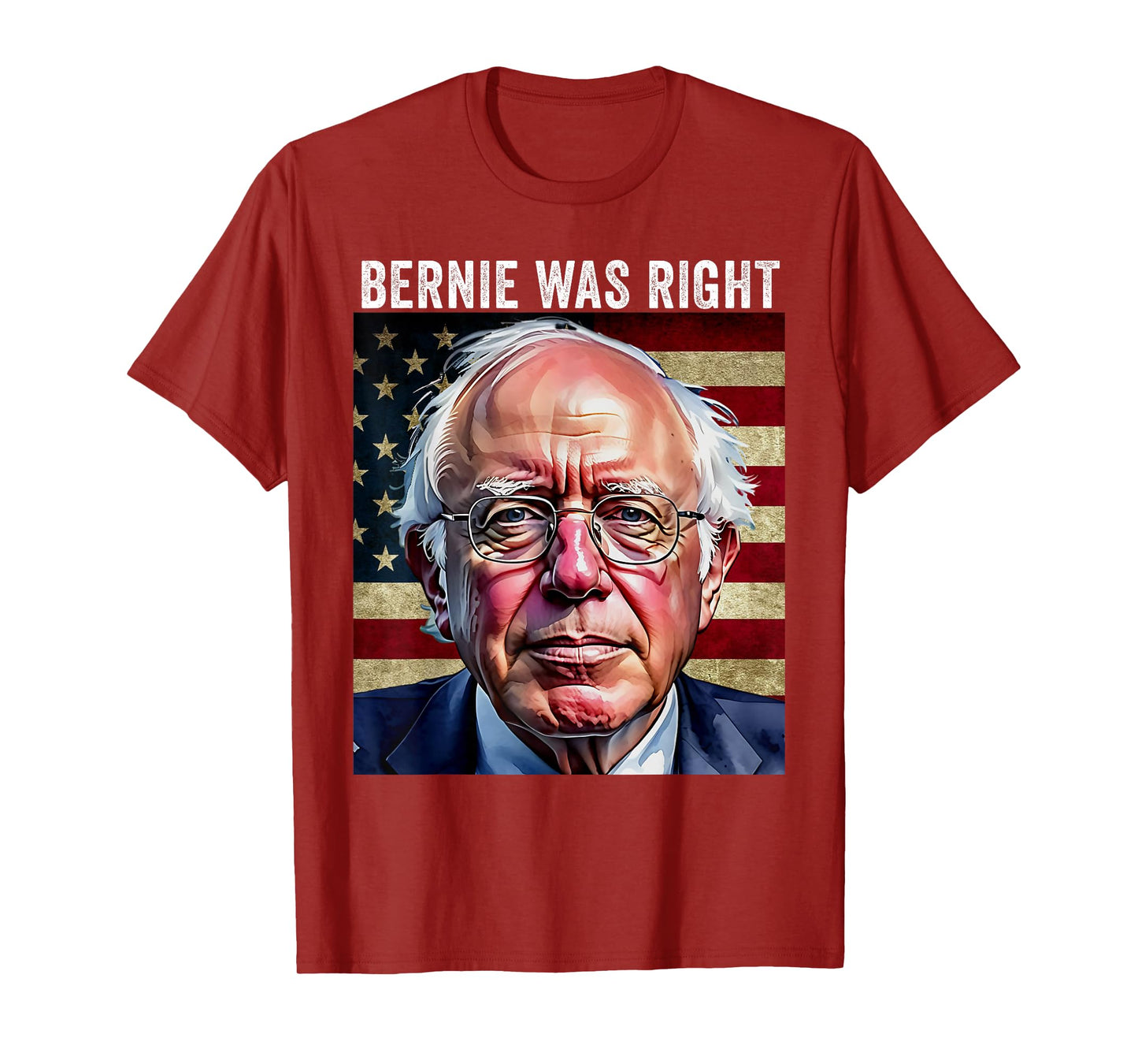 Bernie Sanders Bernie Was Right Indivisible No Kings Protest T-Shirt