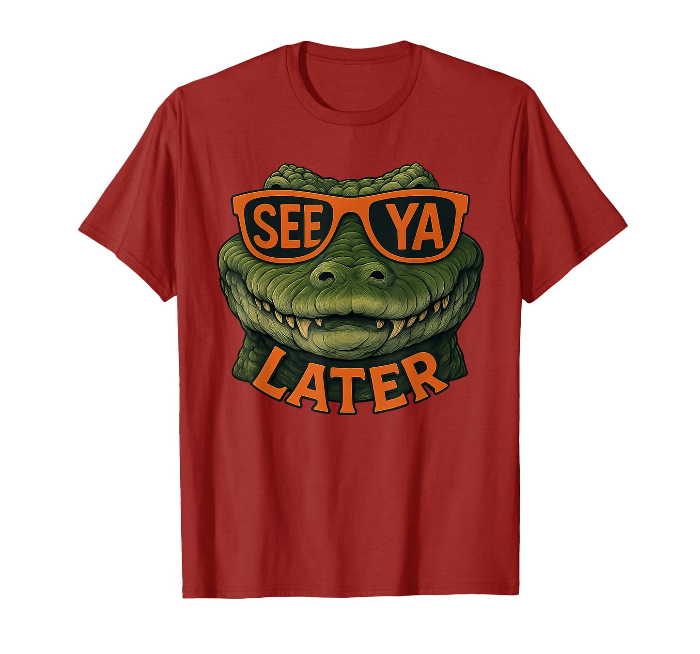 See Ya Later Alligator Shirt Funny Gator Sunglasses T-Shirt