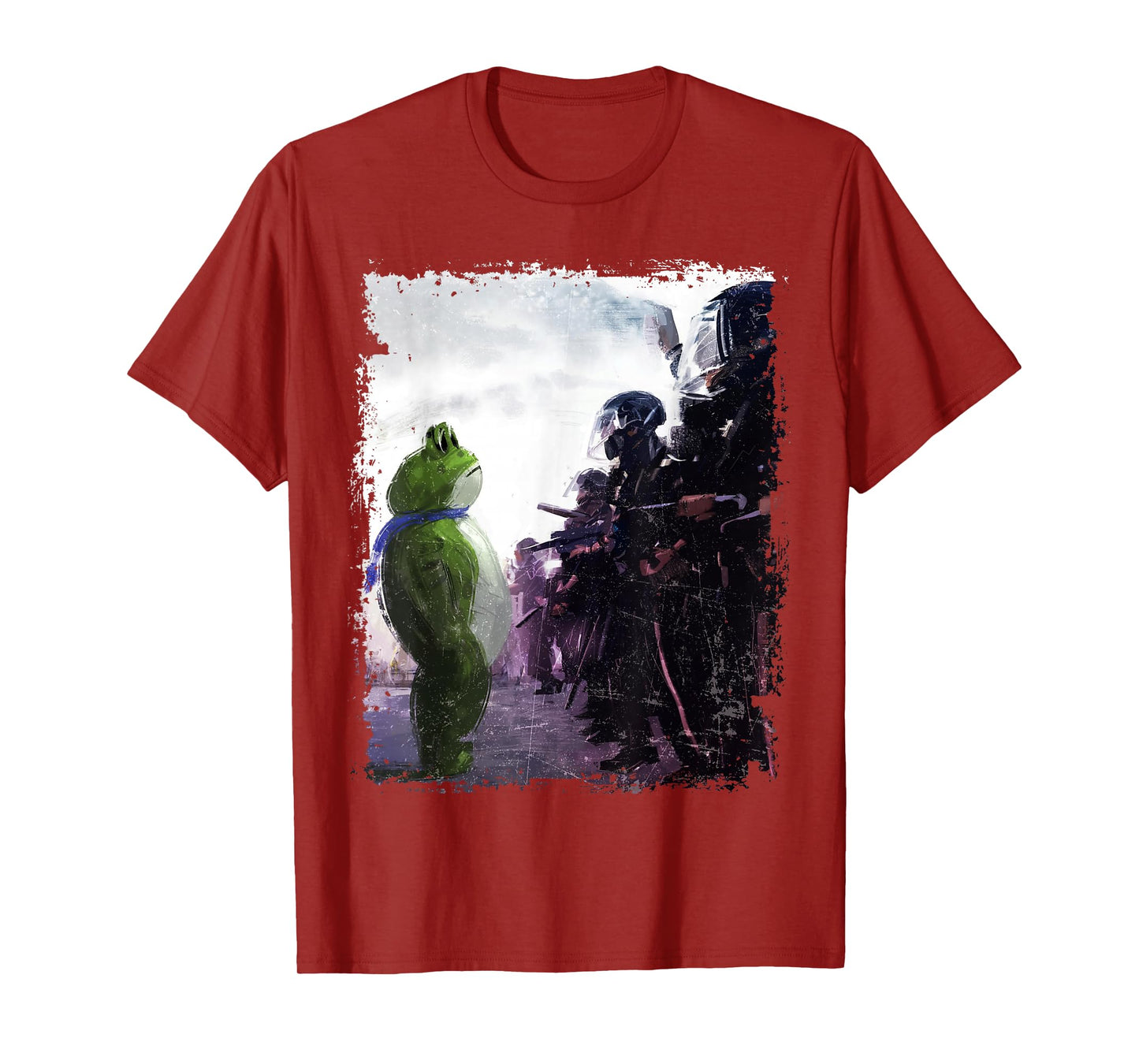 Portland Frog Protest Shirt Funny Portland Frog Protest T-Shirt