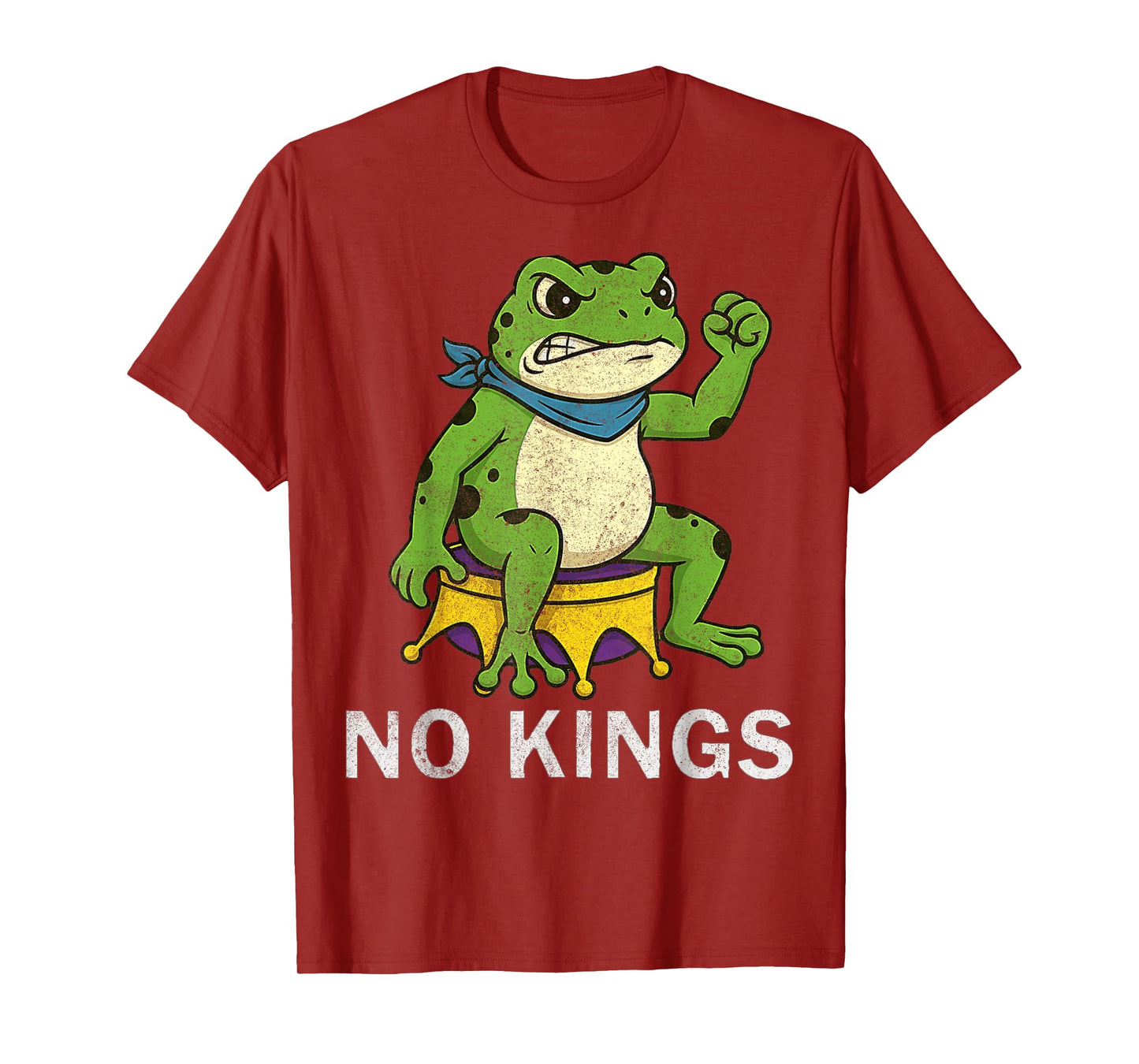 Freedom Portland Frog Resist No Kings T-Shirt