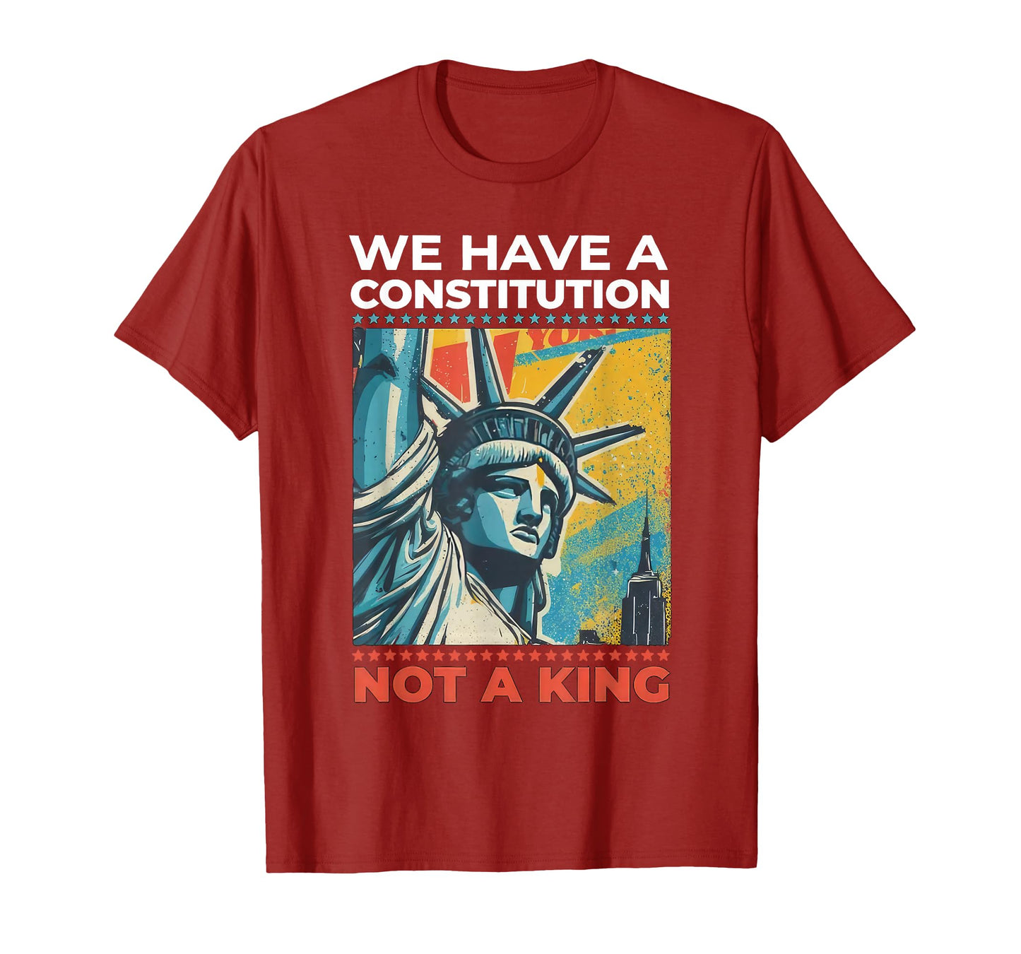 White Portland Frog Tee No Kings Shirt Men Women No Kings T-Shirt