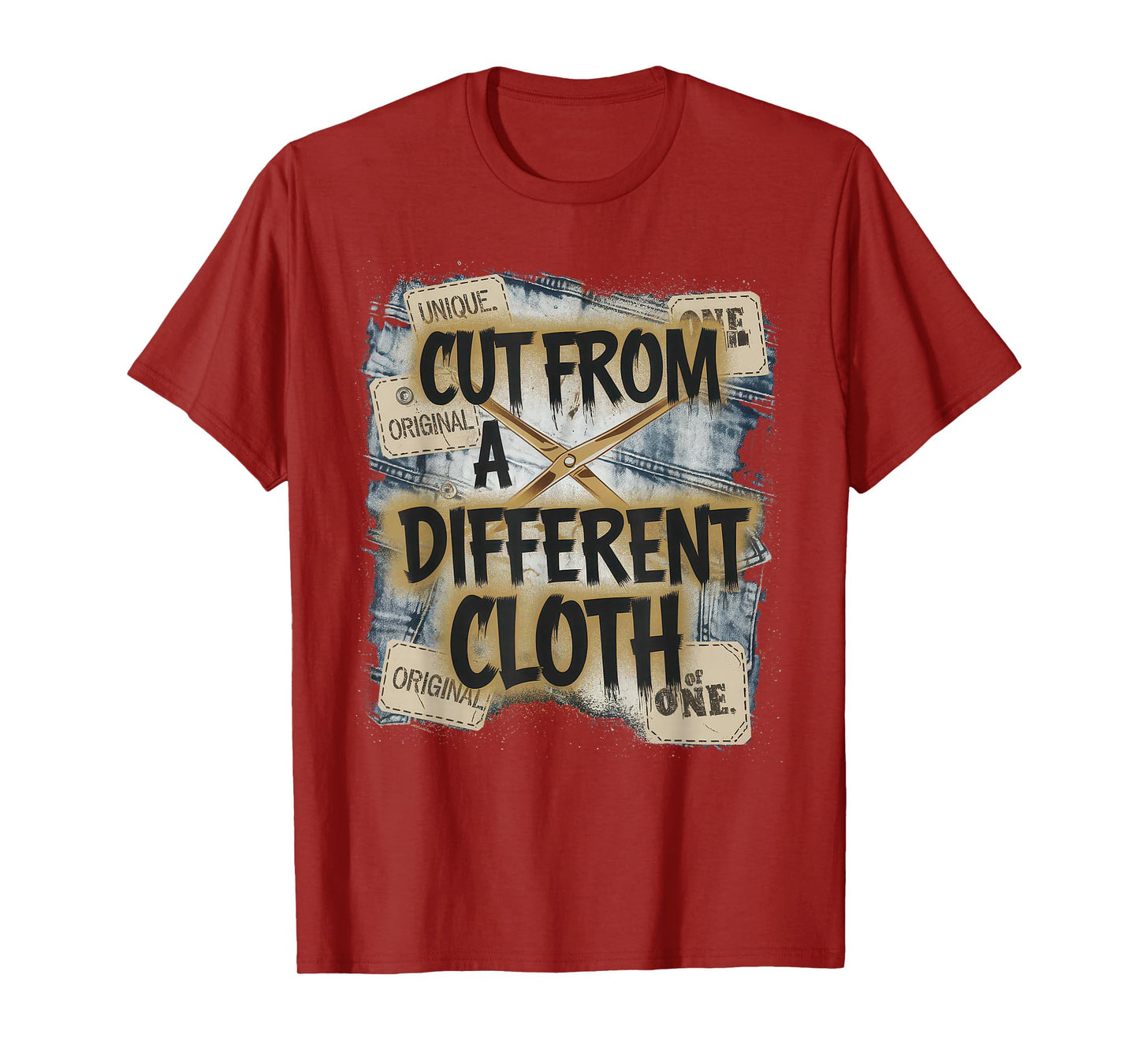 Cut From A Different Cloth Tshirt Men Women Urban Hip Hop T-Shirt
