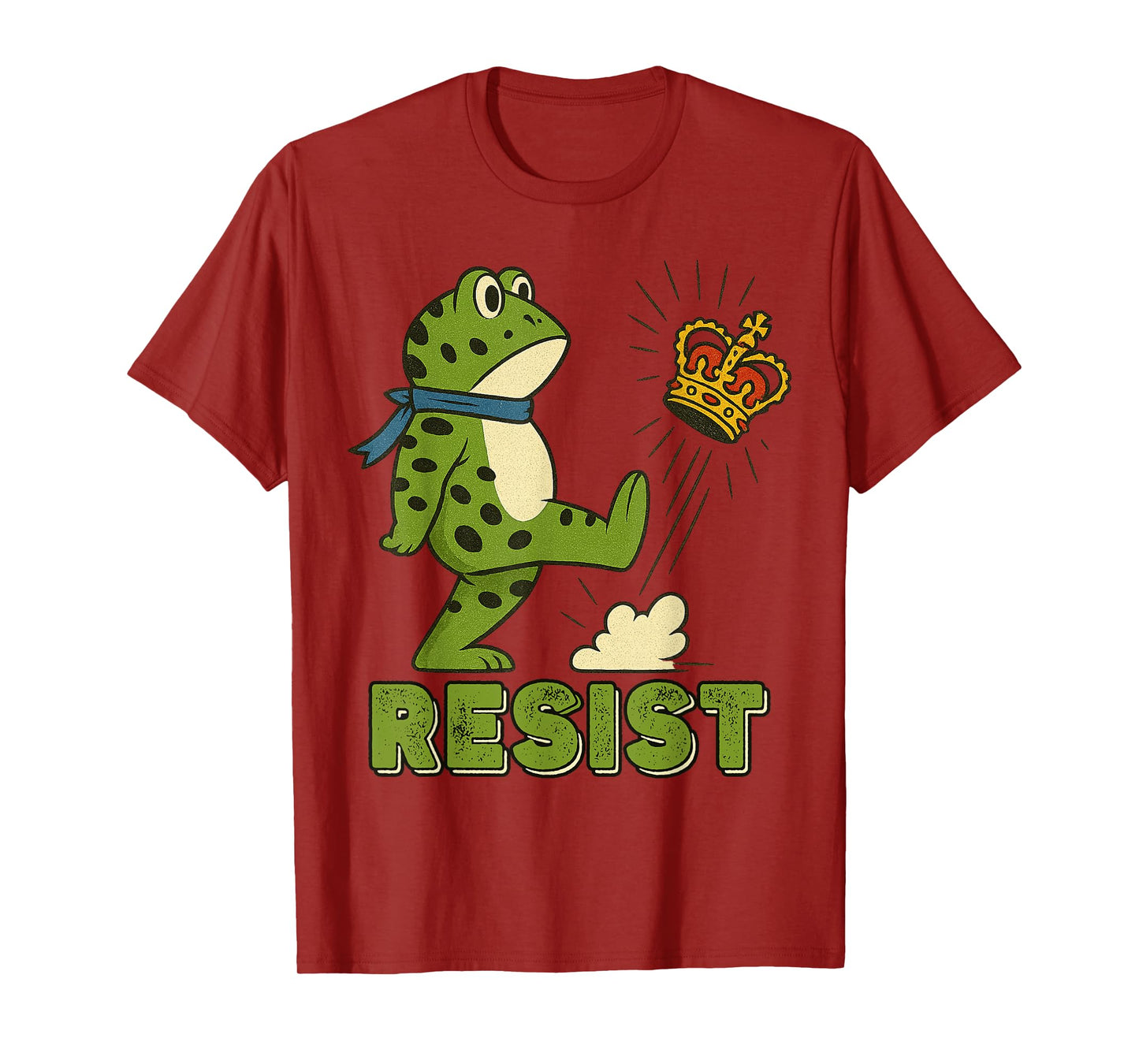 Portland Frog Protest for Men and Women No Kings T-Shirt