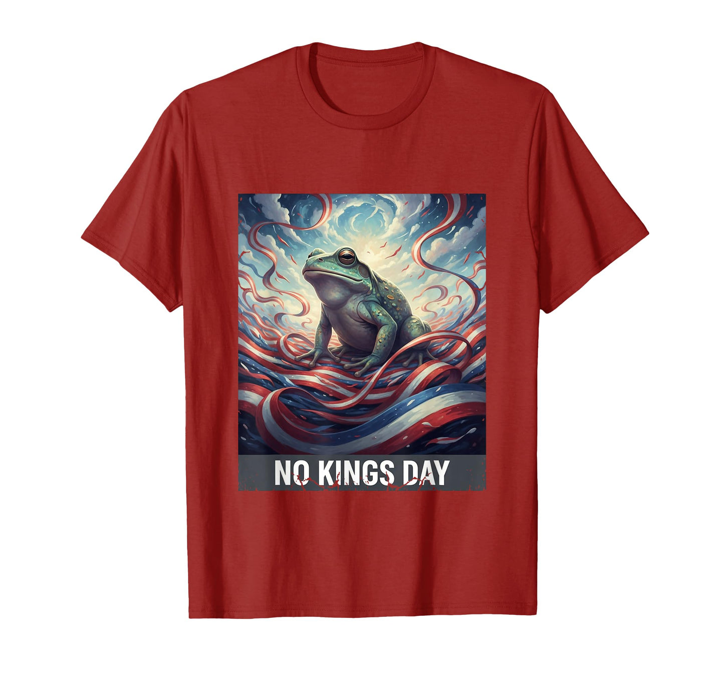 No Kings Day Portland Shirt Frog Protest T-Shirt