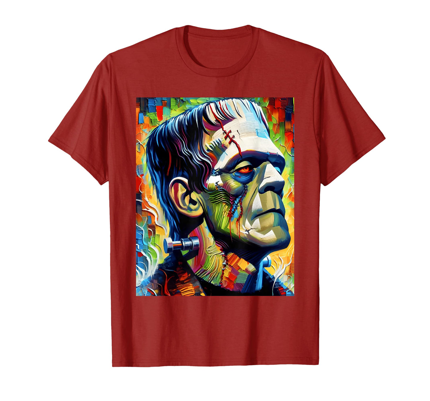 Frankenstein Monster And Bride Halloween Matching Couple T-Shirt