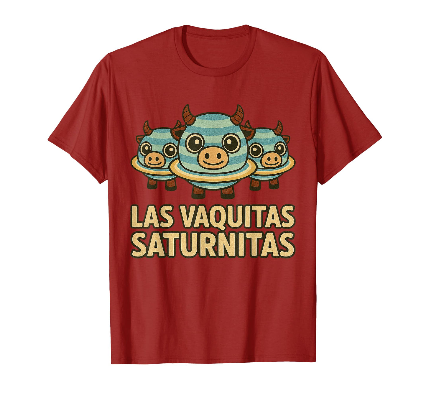 Las Vaquitas Saturnitas - Funny Italian Brainrot Kids Meme T-Shirt