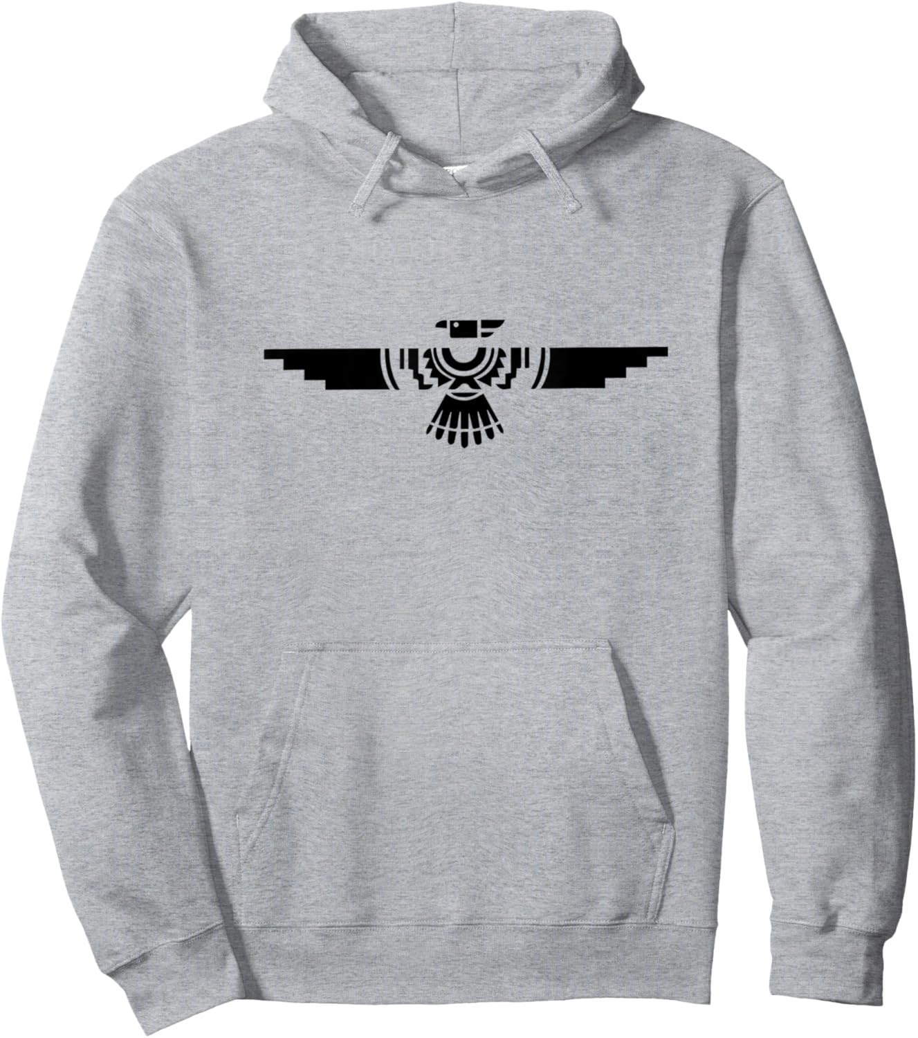 Anishinaabe Native American Thunderbird White - Branches Hoodie - Hoodie | Ash