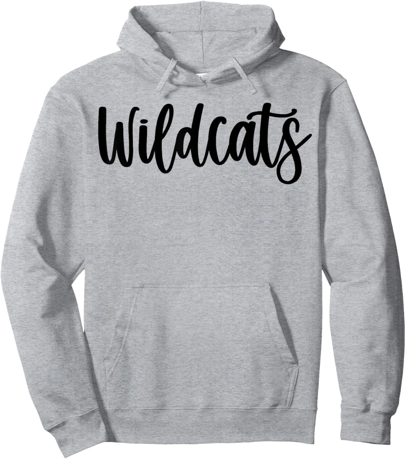 Wildcats School Spirit Team Mascot Game Night Hoodie - Hoodie | Ash