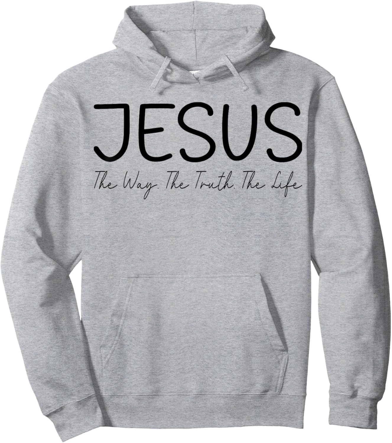 Jesus is The Way The Truth and The Life christian Hoodie - Hoodie | Ash