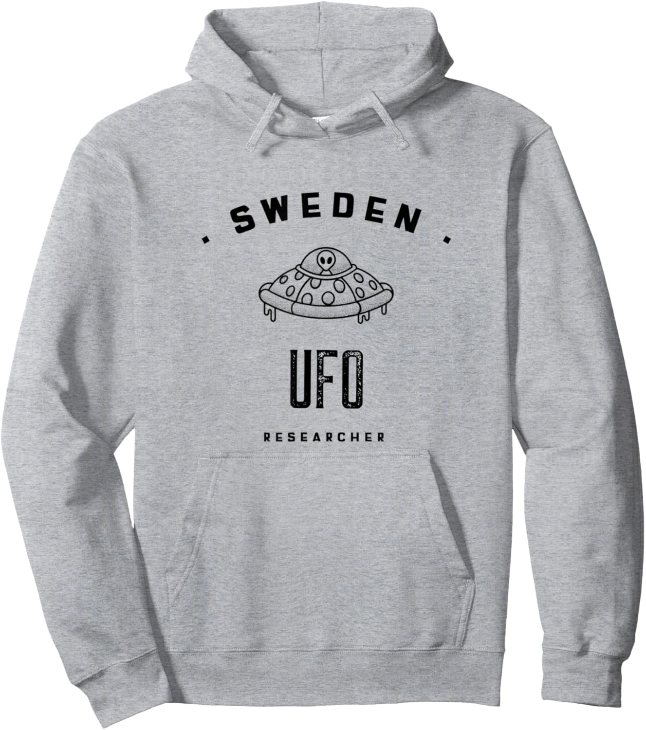 Sweden UFO Researcher Hoodie - Hoodie | Ash
