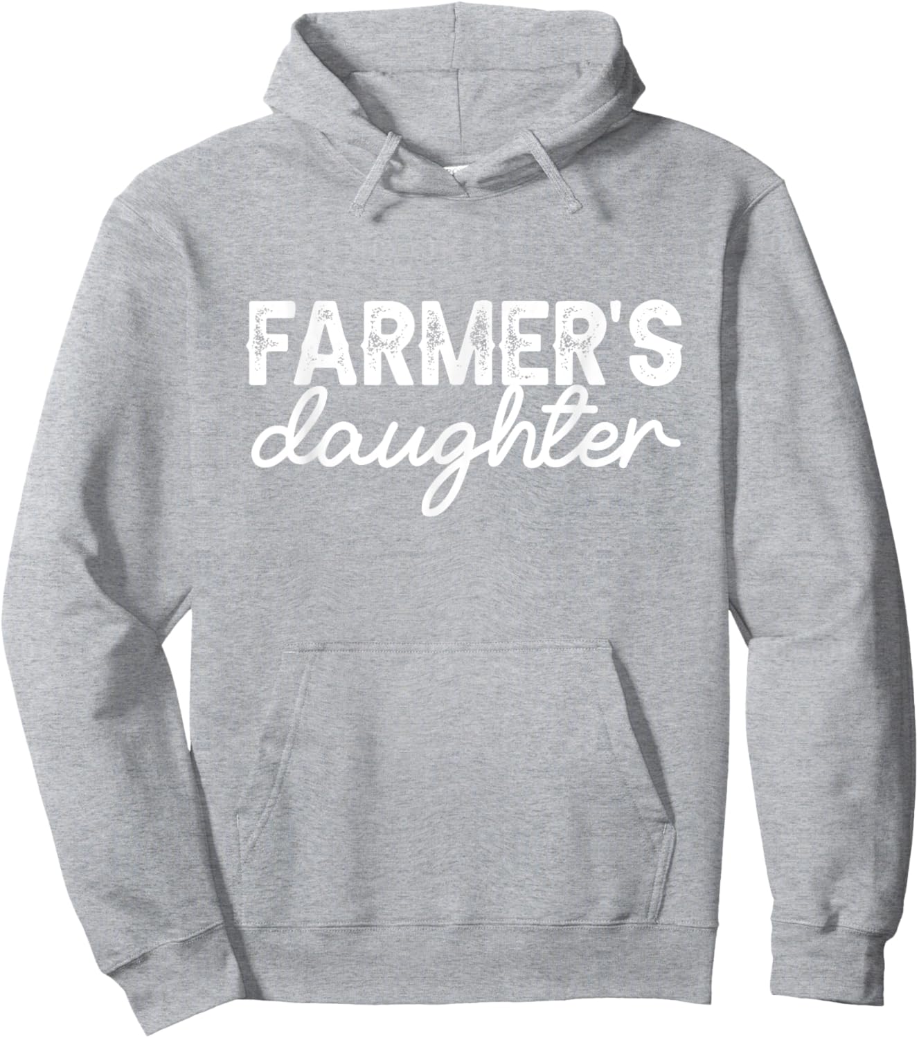 Farm Girl Country Southern Farmer's Daughter Farm Farmer Hoodie - Hoodie | Ash