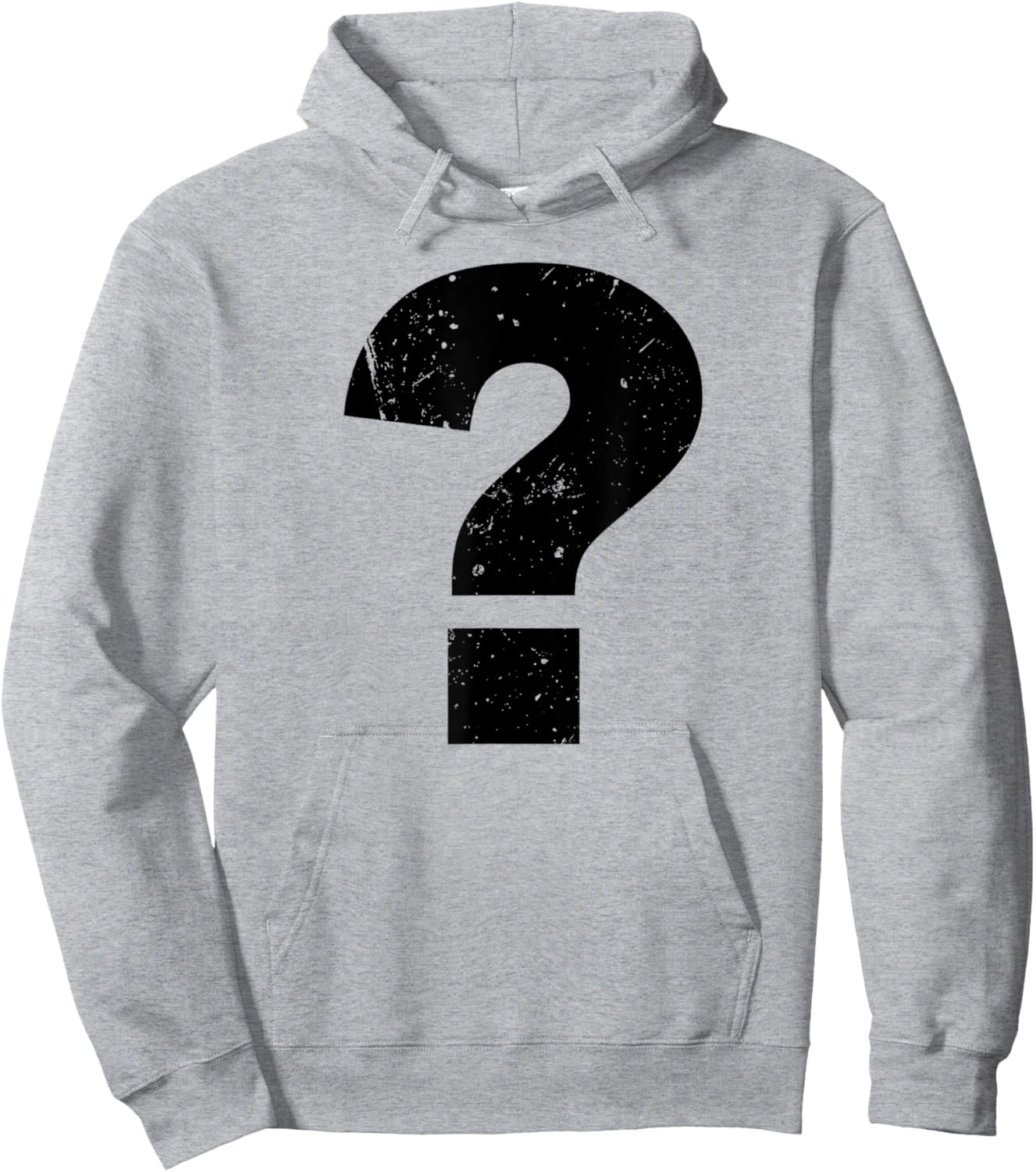 Question mark funny Questionmark Hoodie - Hoodie | Ash