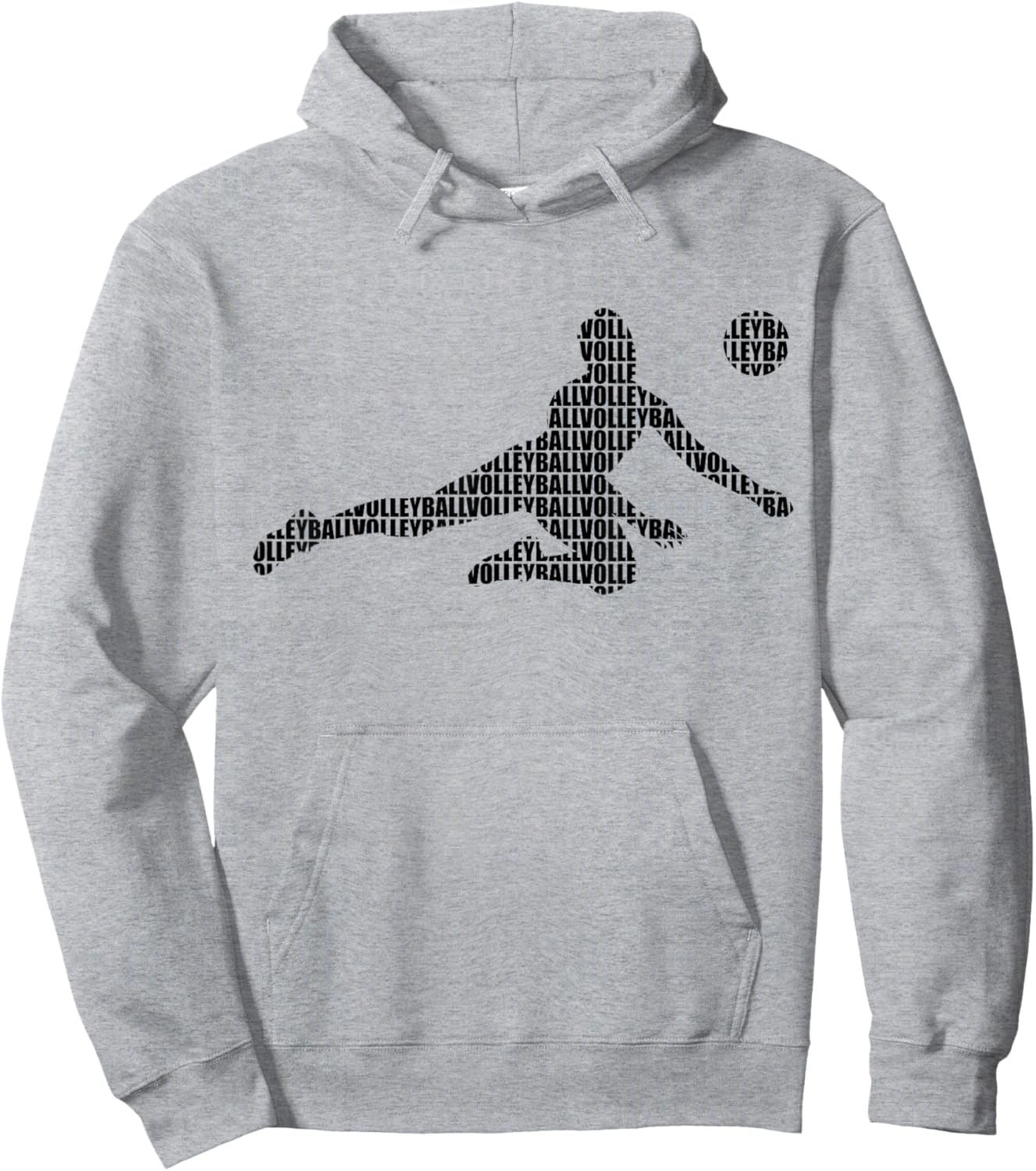 Volleyball Player Beach Volleyball Player Fun Hoodie - Hoodie | Ash