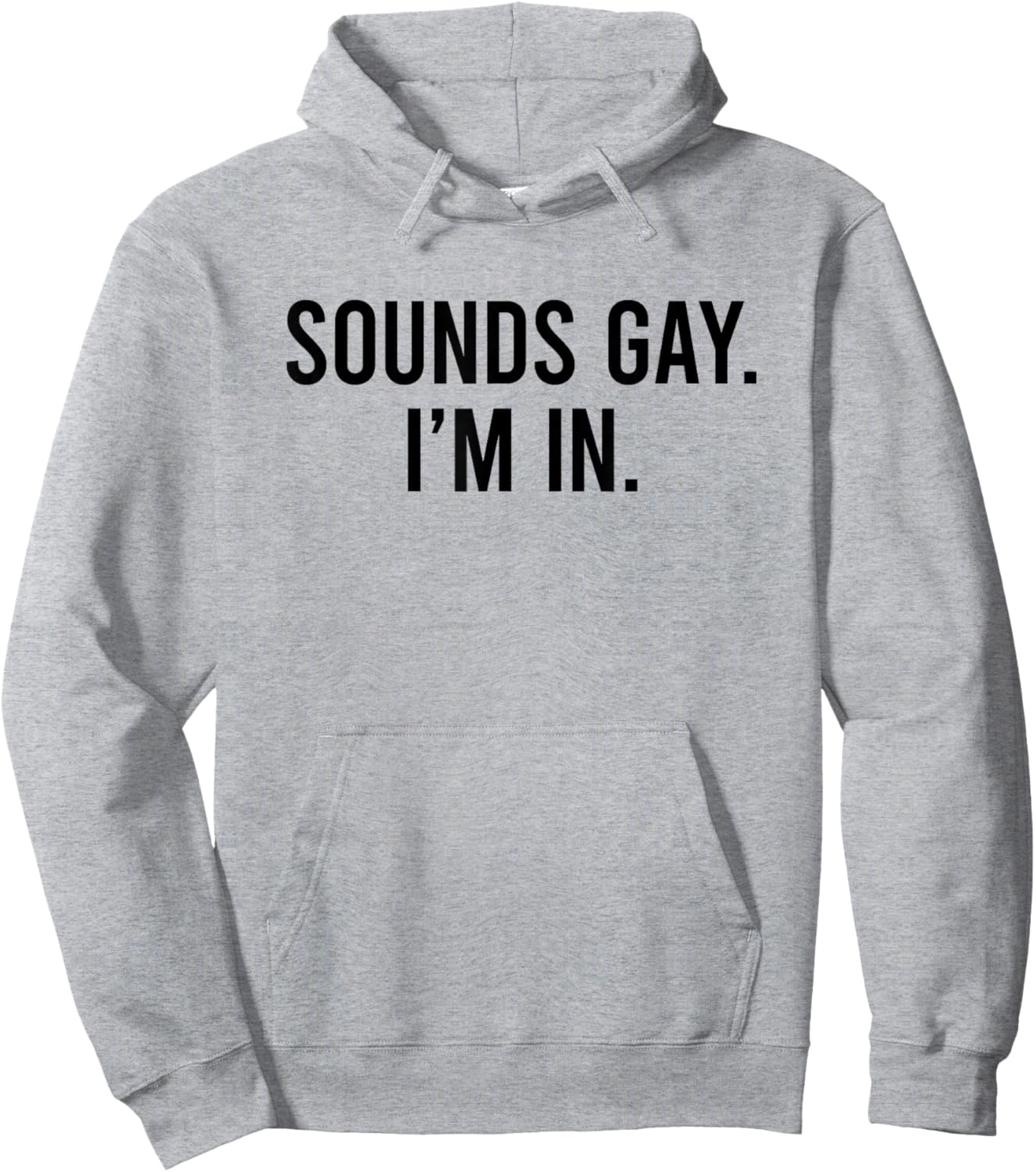 Sounds Gay I'm In Hoodie - Hoodie | Ash
