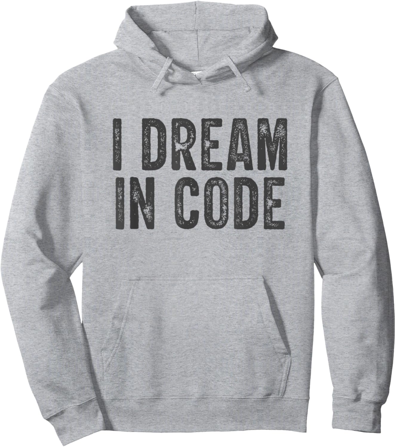 I Dream In Code Funny Coder Programmer Coding Hoodie - Hoodie | Ash