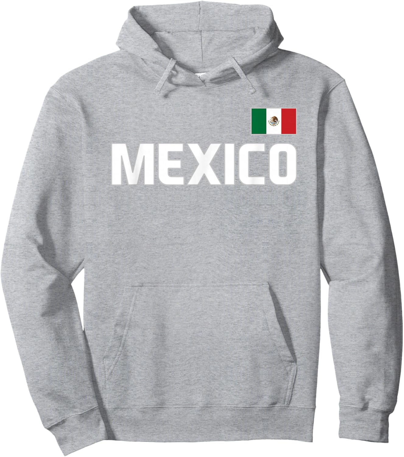Mexico Flag Mexican Pride International Country Hoodie - Hoodie | Ash