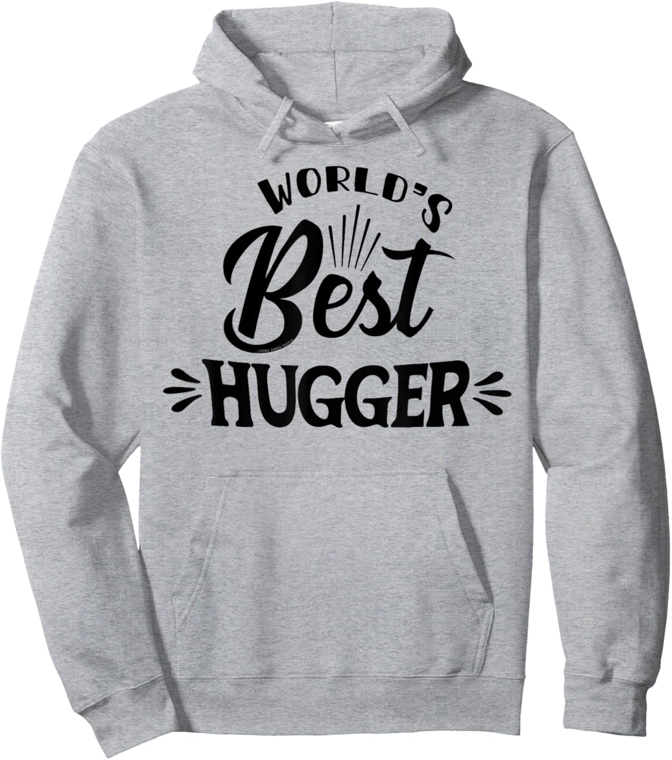 World's BEST Hugger for Mom Dad Grandma Grandpa-World's Best Hoodie - Hoodie | Ash