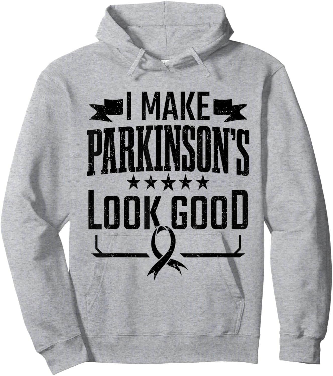 Parkinson's Disease Awareness I Make Parkinsons Look Good Hoodie - Hoodie | Ash
