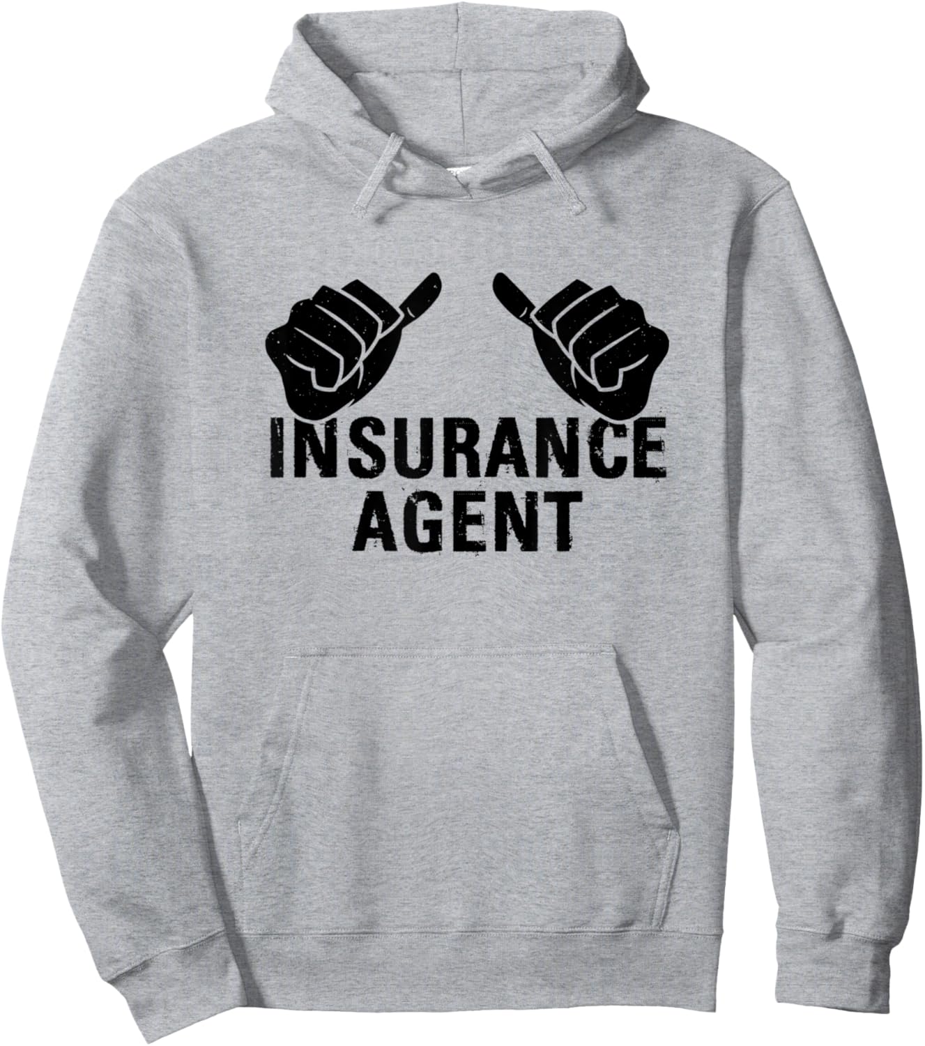 Insurance Agent Hoodie - Hoodie | Ash