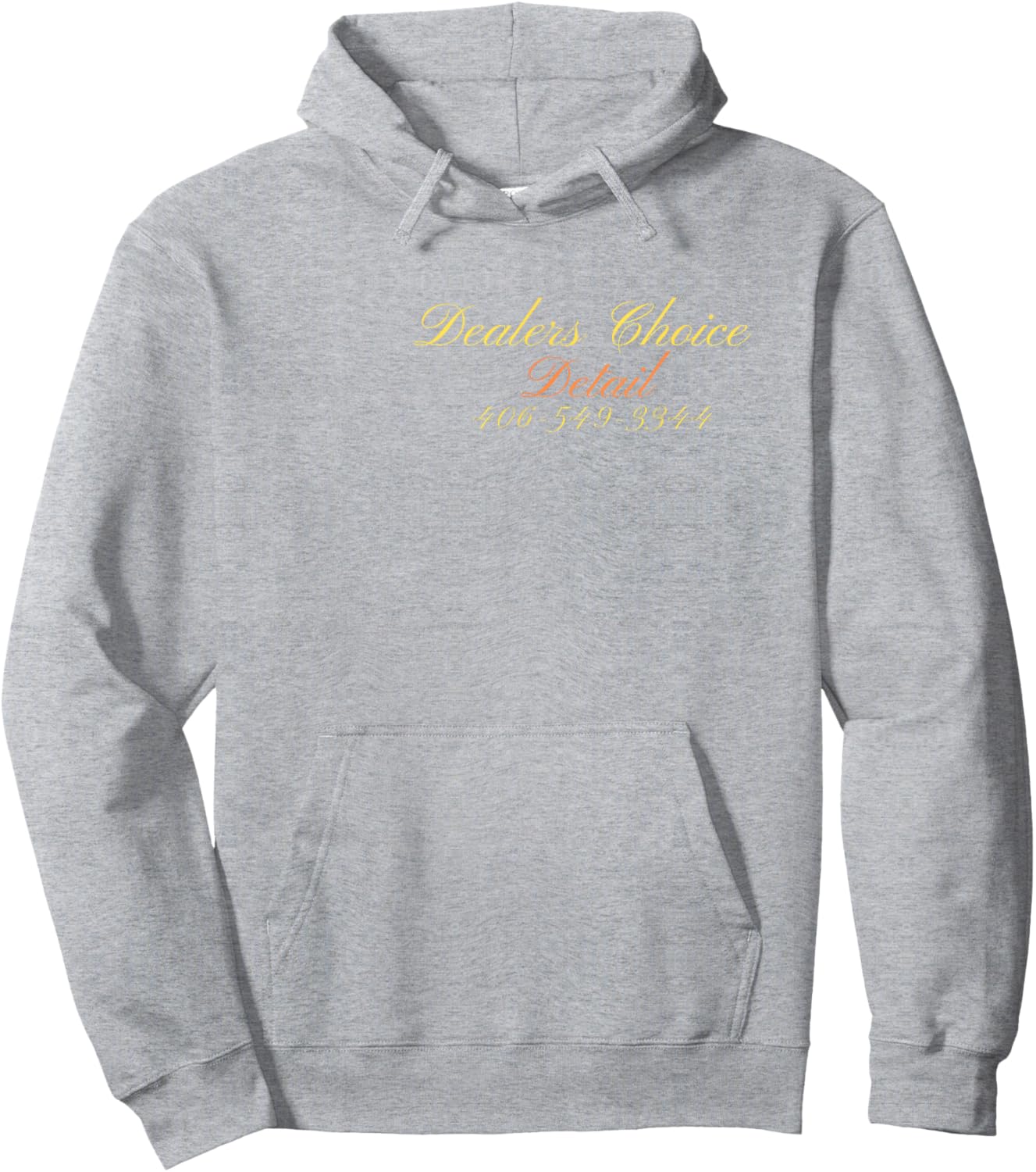 Custom Uniform for Detail Shop Hoodie - Hoodie | Ash