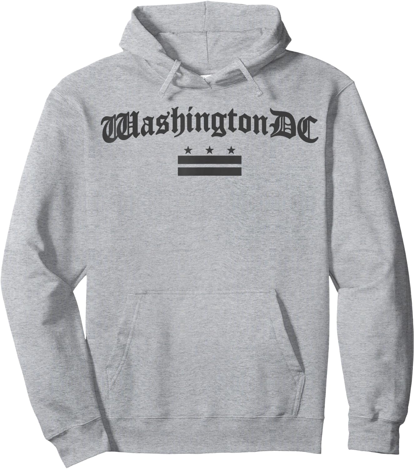 District of Columbia Flag Washington DC Men Women Kids Hoodie - Hoodie | Ash