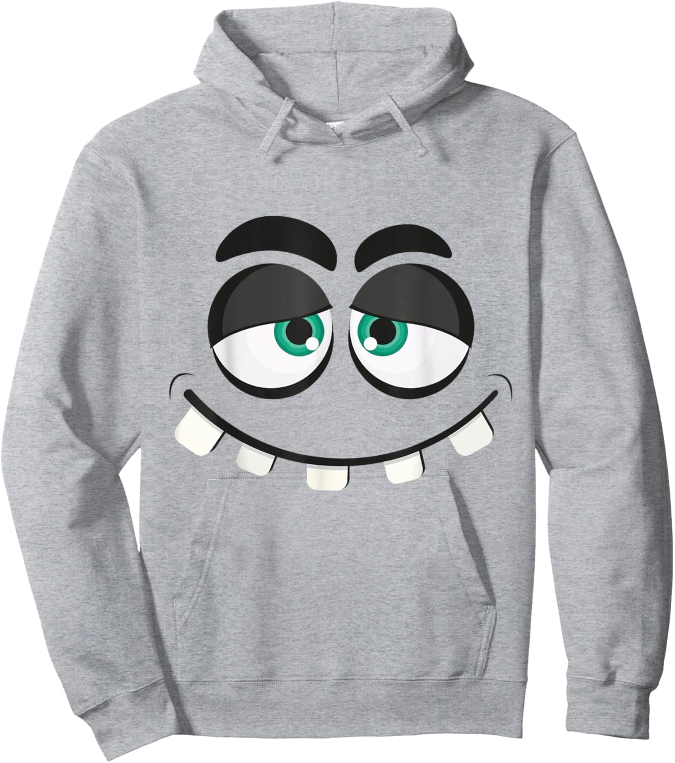 Monster Face Hoodie - Hoodie | Ash