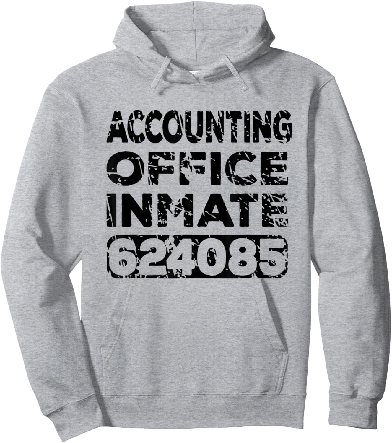 Halloween Accounting Office Inmate Funny Accountant Costume Hoodie - Hoodie | Ash