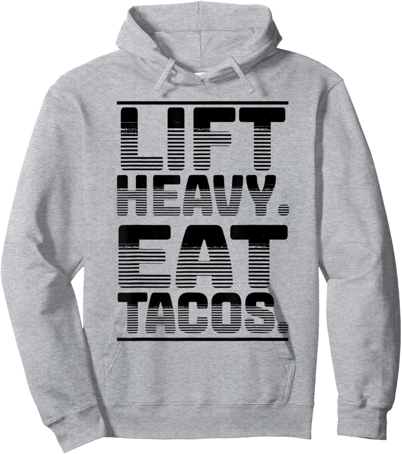 Lift Heavy Eat Tacos Gym Workout Weights Tacos Lover Cute Hoodie - Hoodie | Ash